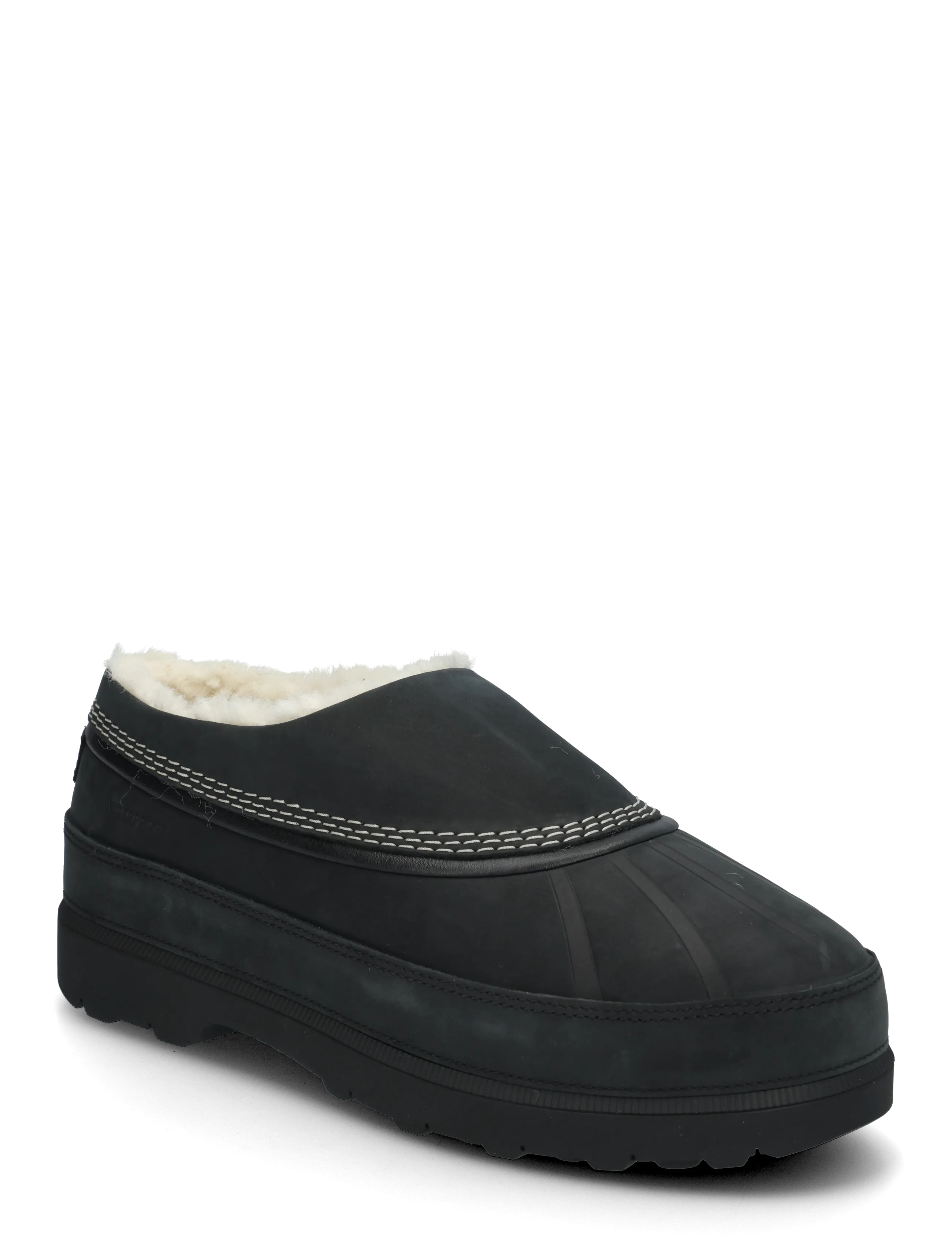 Sorel AMBLER FIRESIDE WP - Hausschuhe - BLACK, DARK STONE / black