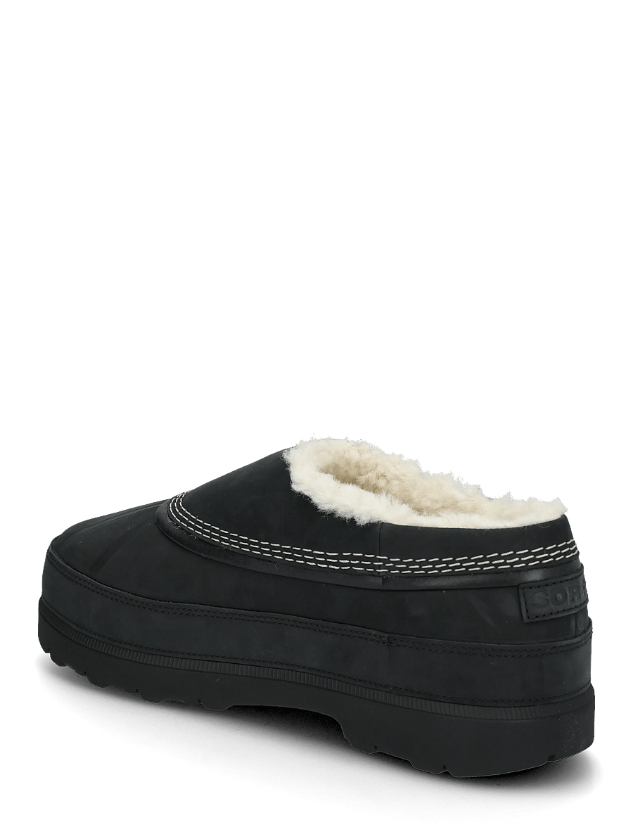 Sorel - AMBLER FIRESIDE WP - hausschuhe - black, dark stone - 1