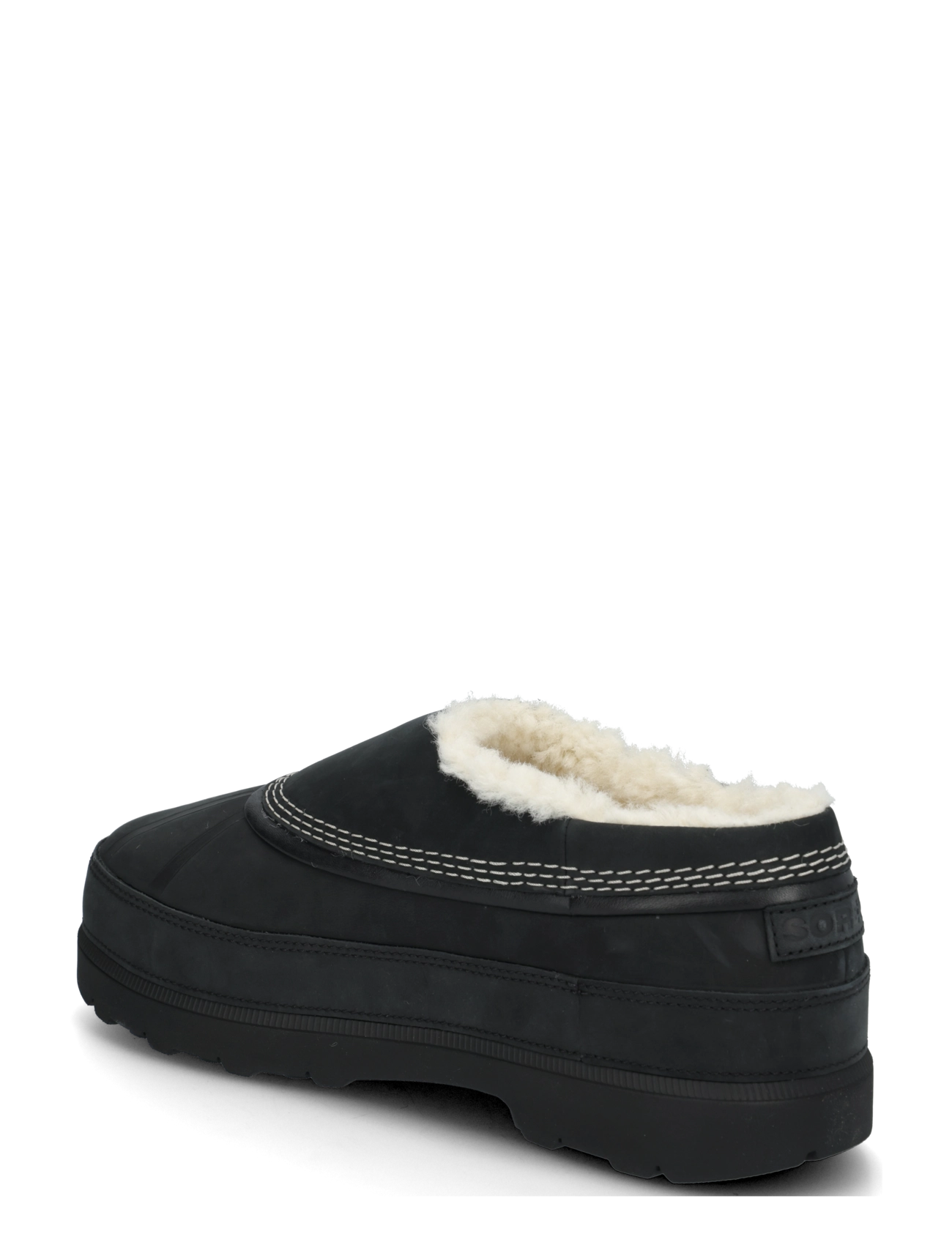 Sorel - AMBLER FIRESIDE WP - hausschuhe - black, dark stone - 1