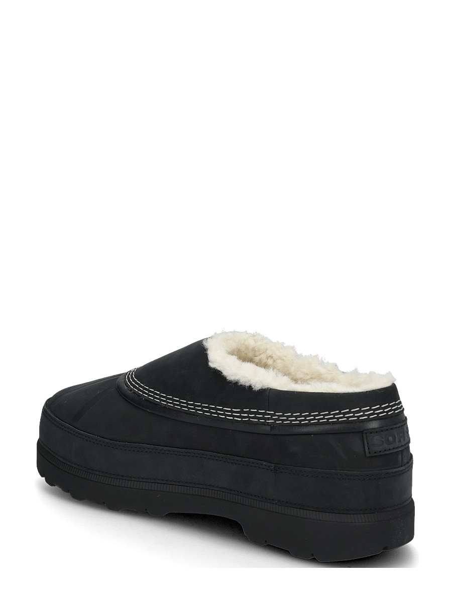 Sorel - AMBLER FIRESIDE WP - hausschuhe - black, dark stone - 1