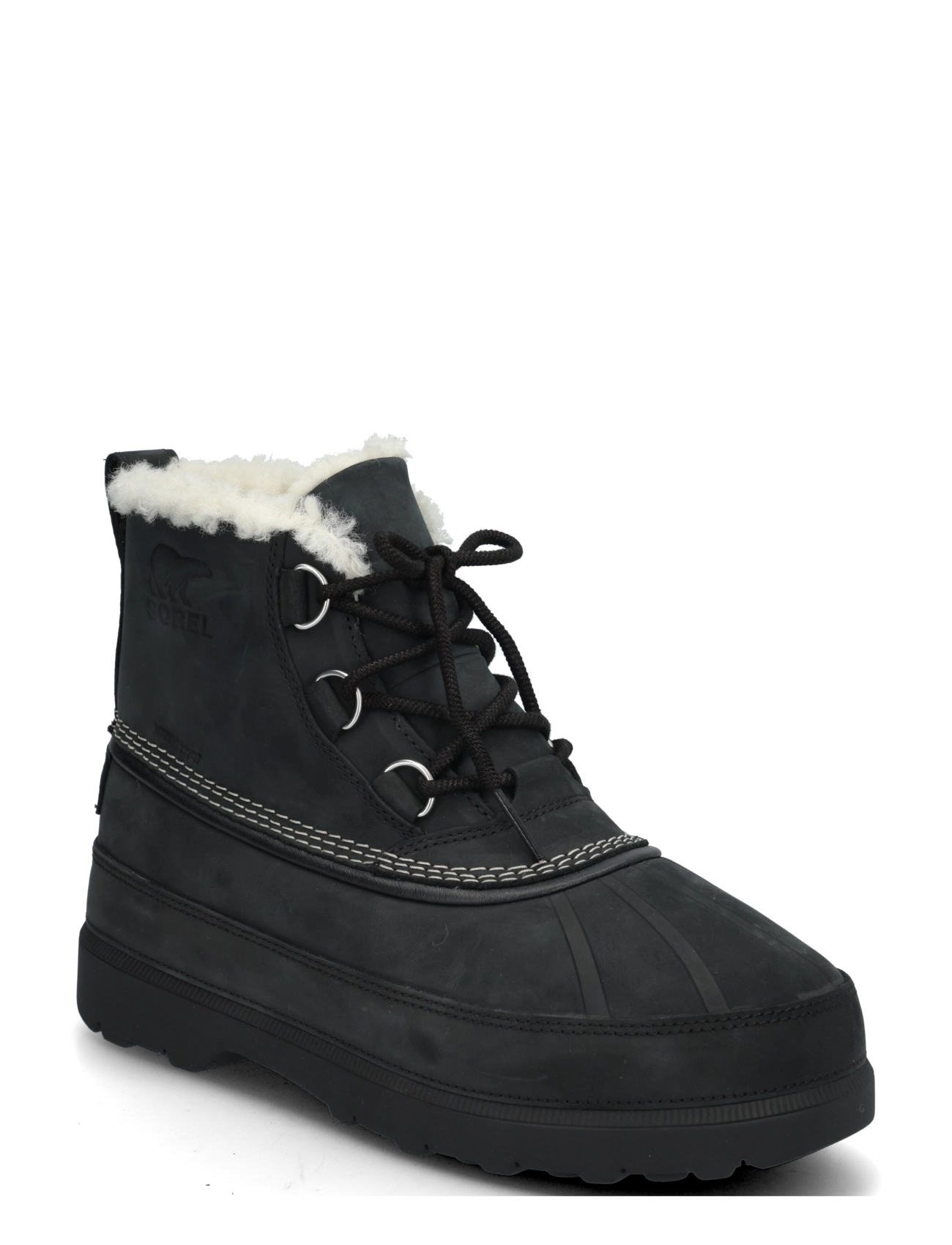 Sorel AMBLER FIRESIDE CHUKKA WP - Schuhe - BLACK, DARK STONE / black