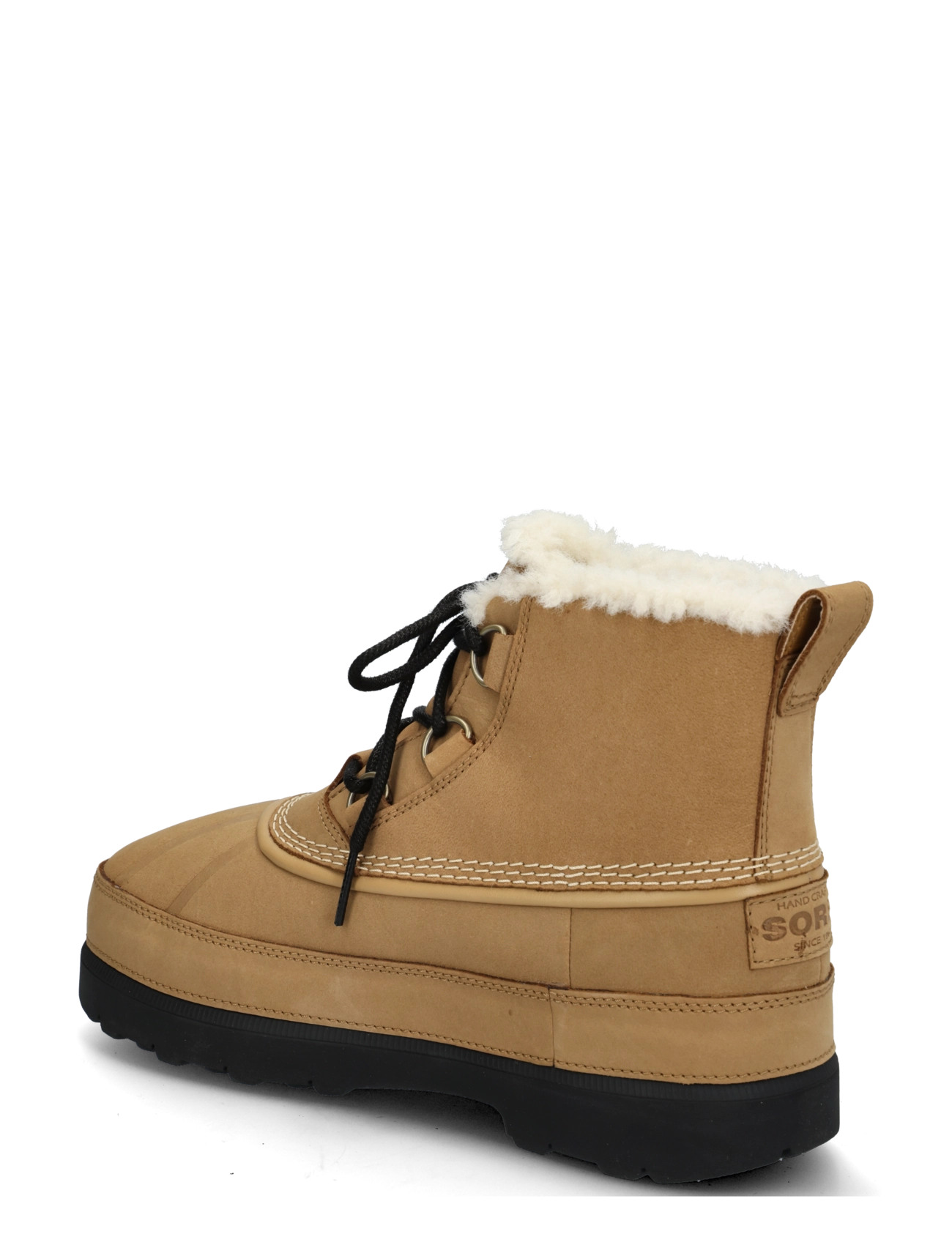 Sorel - AMBLER FIRESIDE CHUKKA WP - chukka boots - caribou buff, black - 1