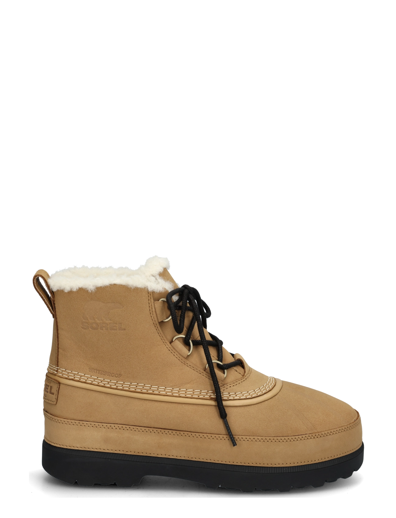 Sorel - AMBLER FIRESIDE CHUKKA WP - chukka boots - caribou buff, black - 2