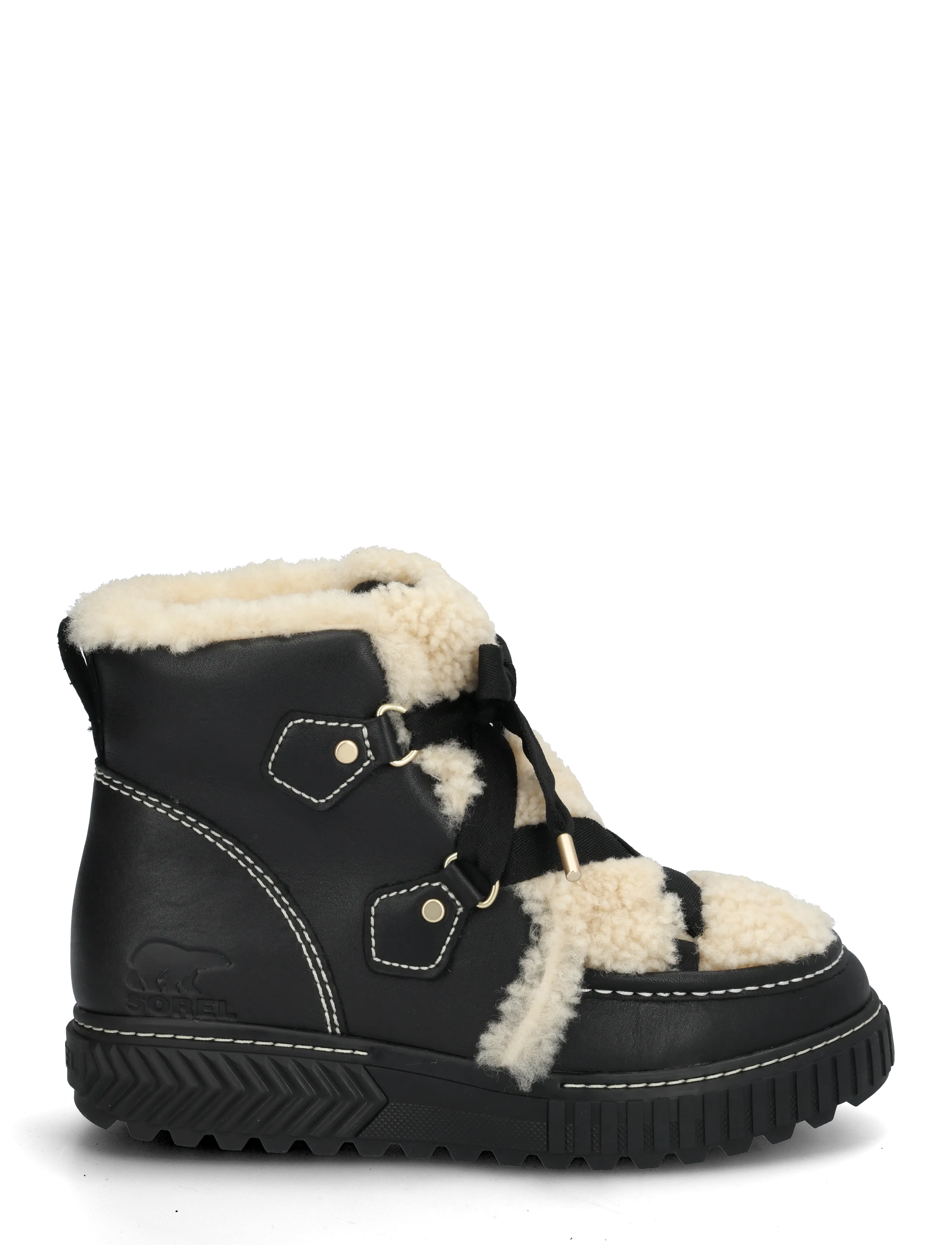 Sorel - ONA AVE ALPINE LX WP - geschnürte stiefel - black natural - 2