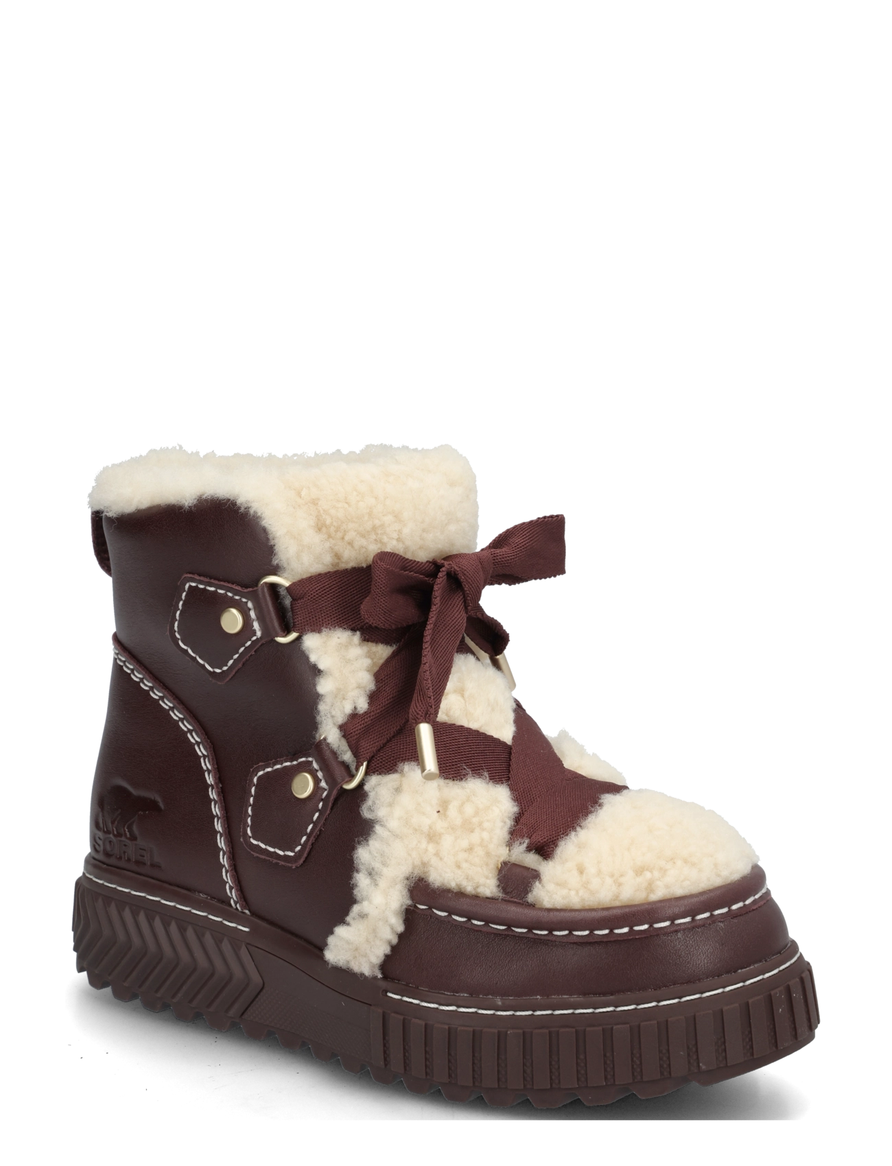 Sorel ONA AVE ALPINE LX WP - Winter boots - RED LODGE, SNOW / brown