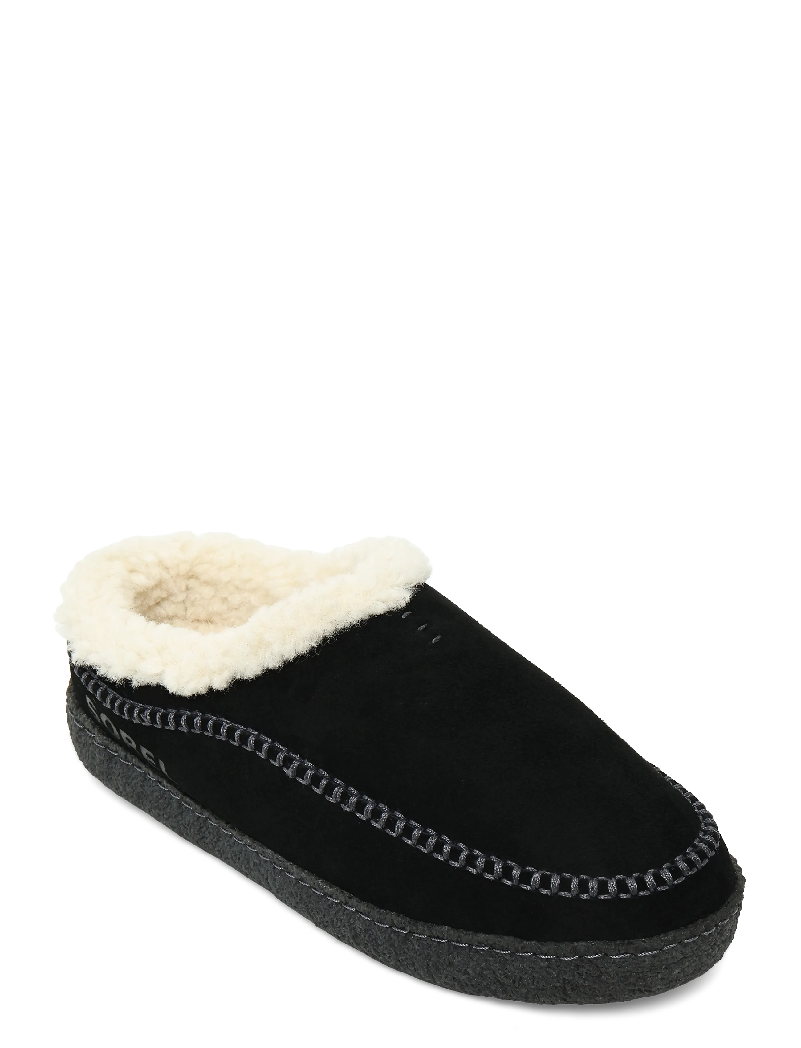 Sorel LANNER RIDGE III - Hausschuhe - BLACK, JET / black
