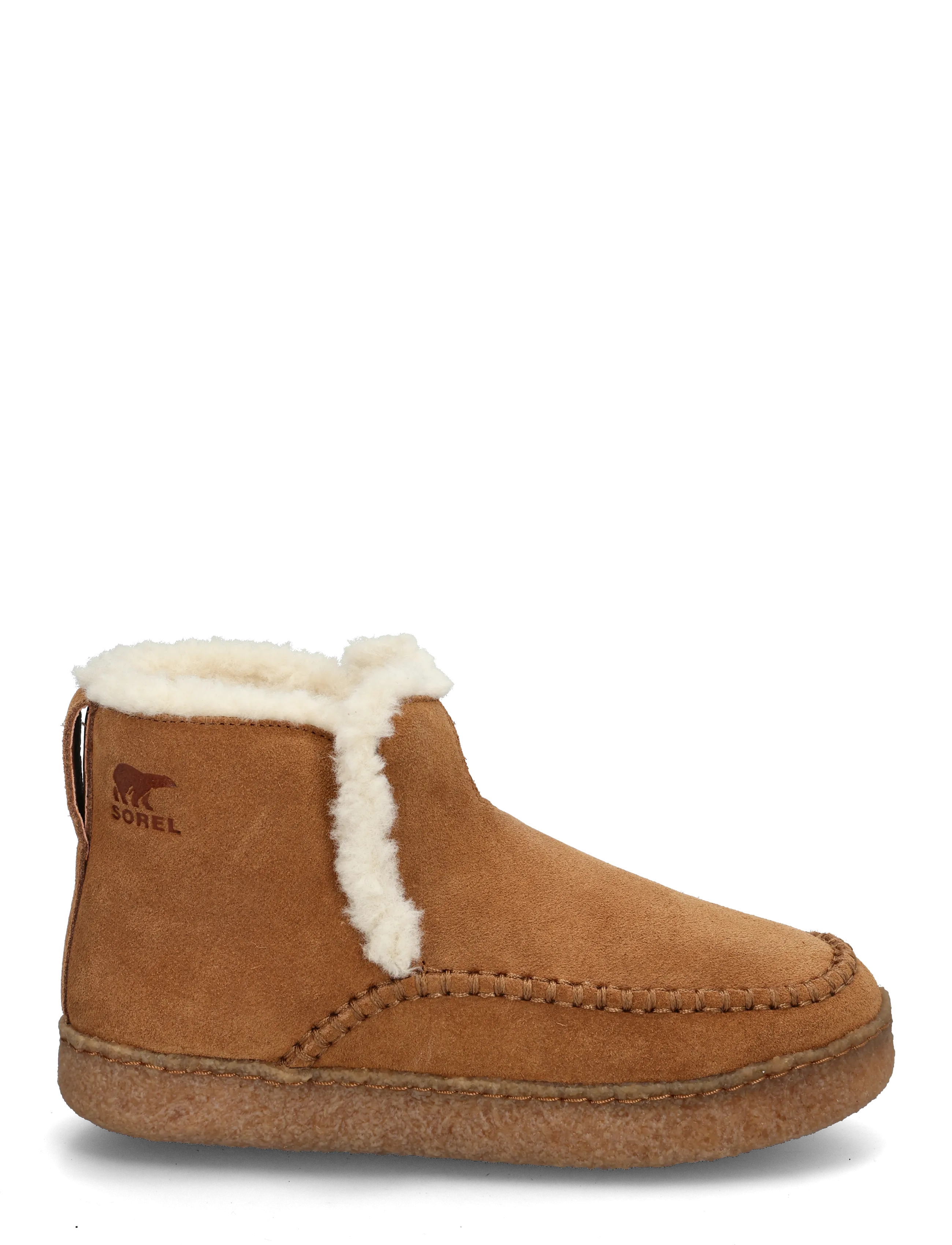 Sorel - NAKISKA III BOOTIE - flat ankle boots - velvet tan, gum 2 - 2