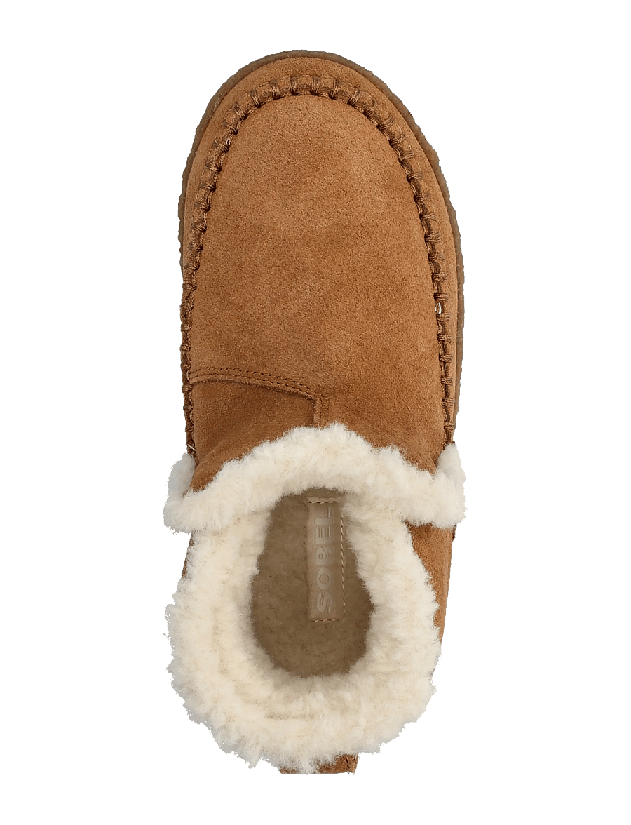 Sorel - NAKISKA III BOOTIE - flade ankelstøvler - velvet tan, gum 2 - 3