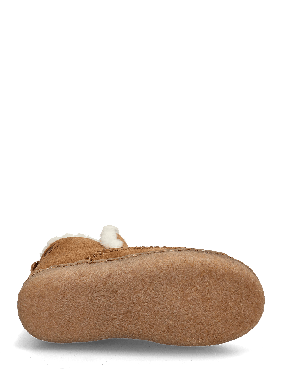 Sorel - NAKISKA III BOOTIE - flade ankelstøvler - velvet tan, gum 2 - 4