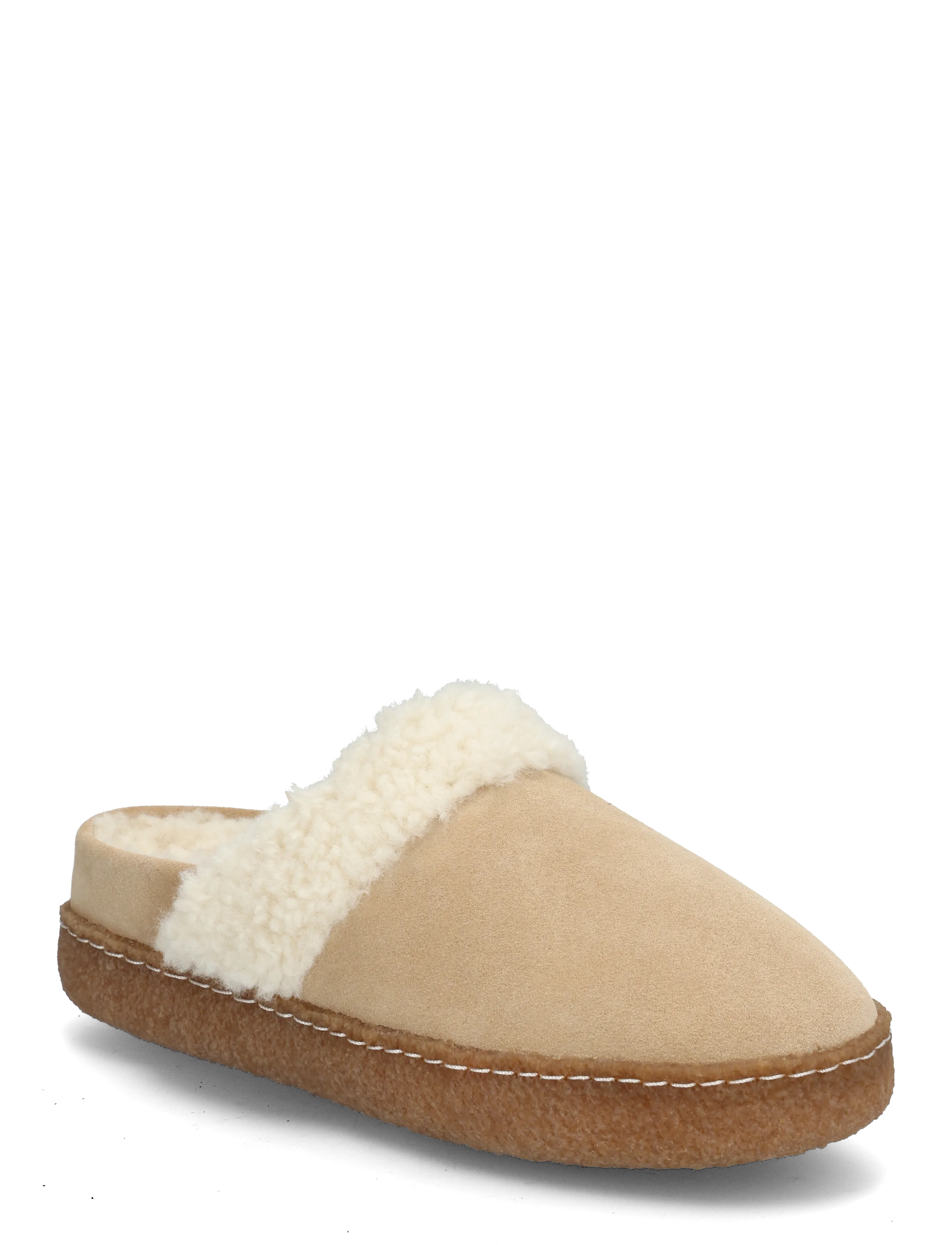 Sorel NAKISKA III SLIDE - Hausschuhe - CANOE, GUM 2 / beige