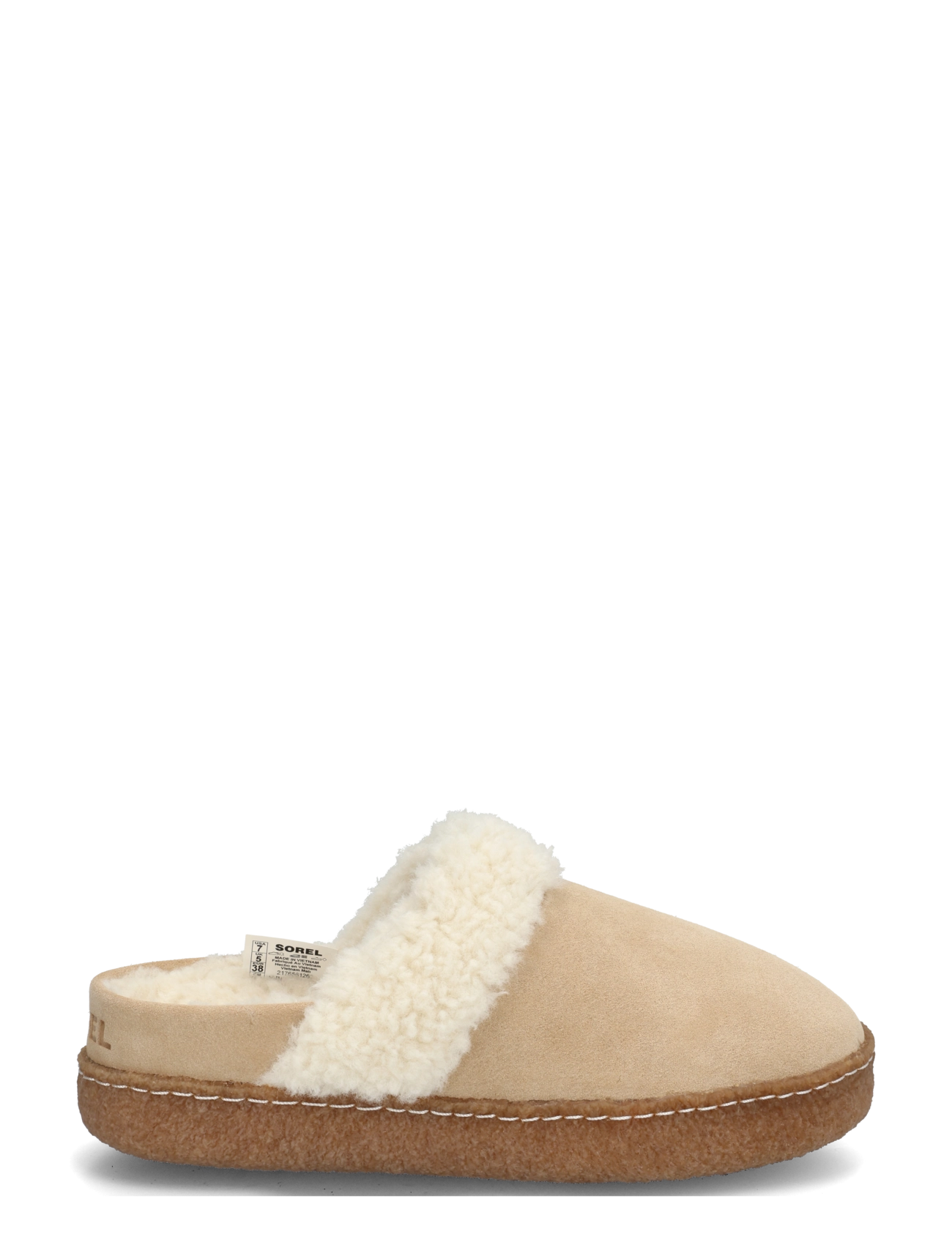 Sorel - NAKISKA III SLIDE - flache pantoletten - canoe, gum 2 - 2