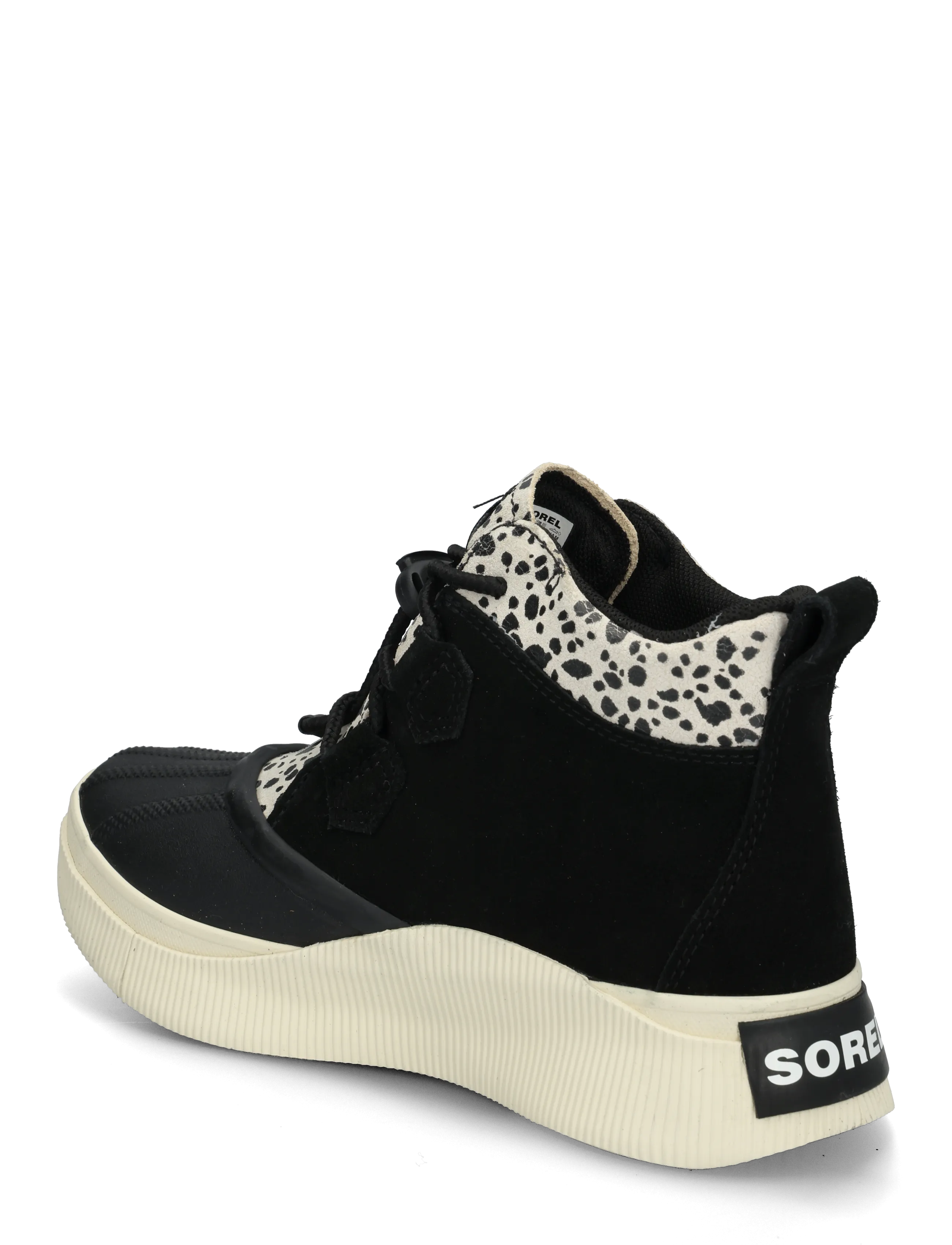 Sorel - BIG KIDS OUT N ABOUT IV CLASSIC WP - matka- ja kõndimisjalatsid - black, chalk - 1