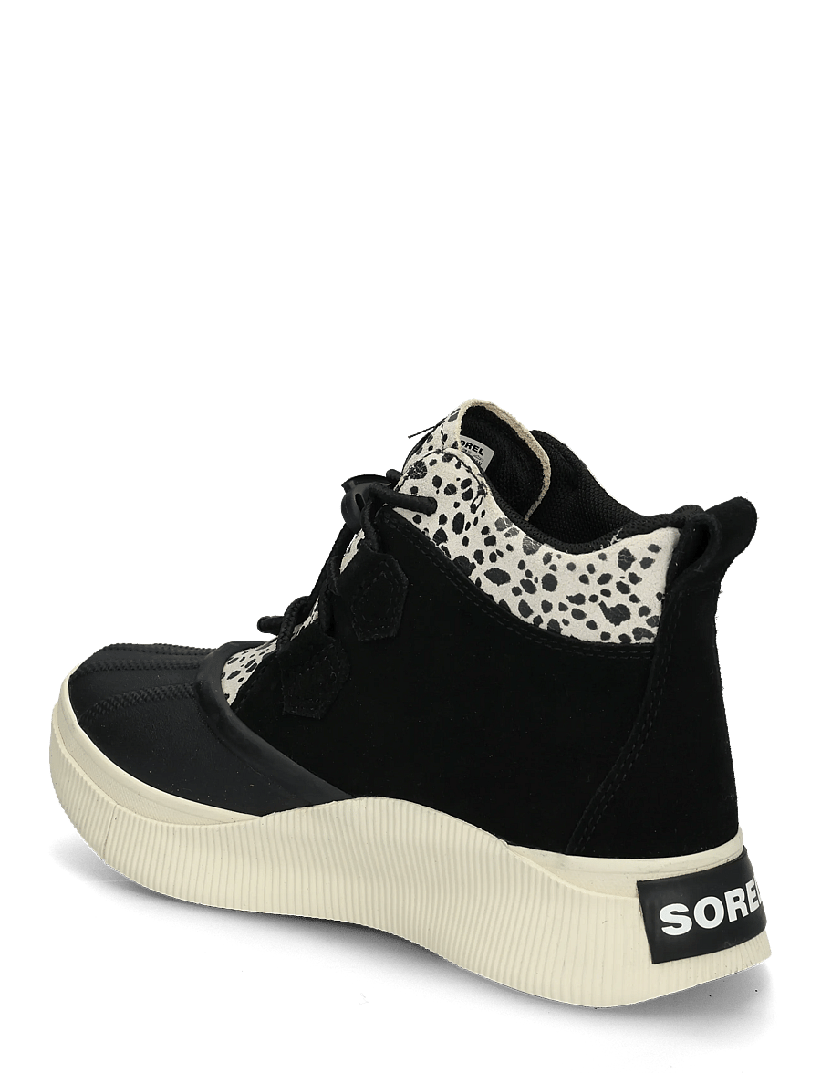 Sorel - BIG KIDS OUT N ABOUT IV CLASSIC WP - matka- ja kõndimisjalatsid - black, chalk - 1