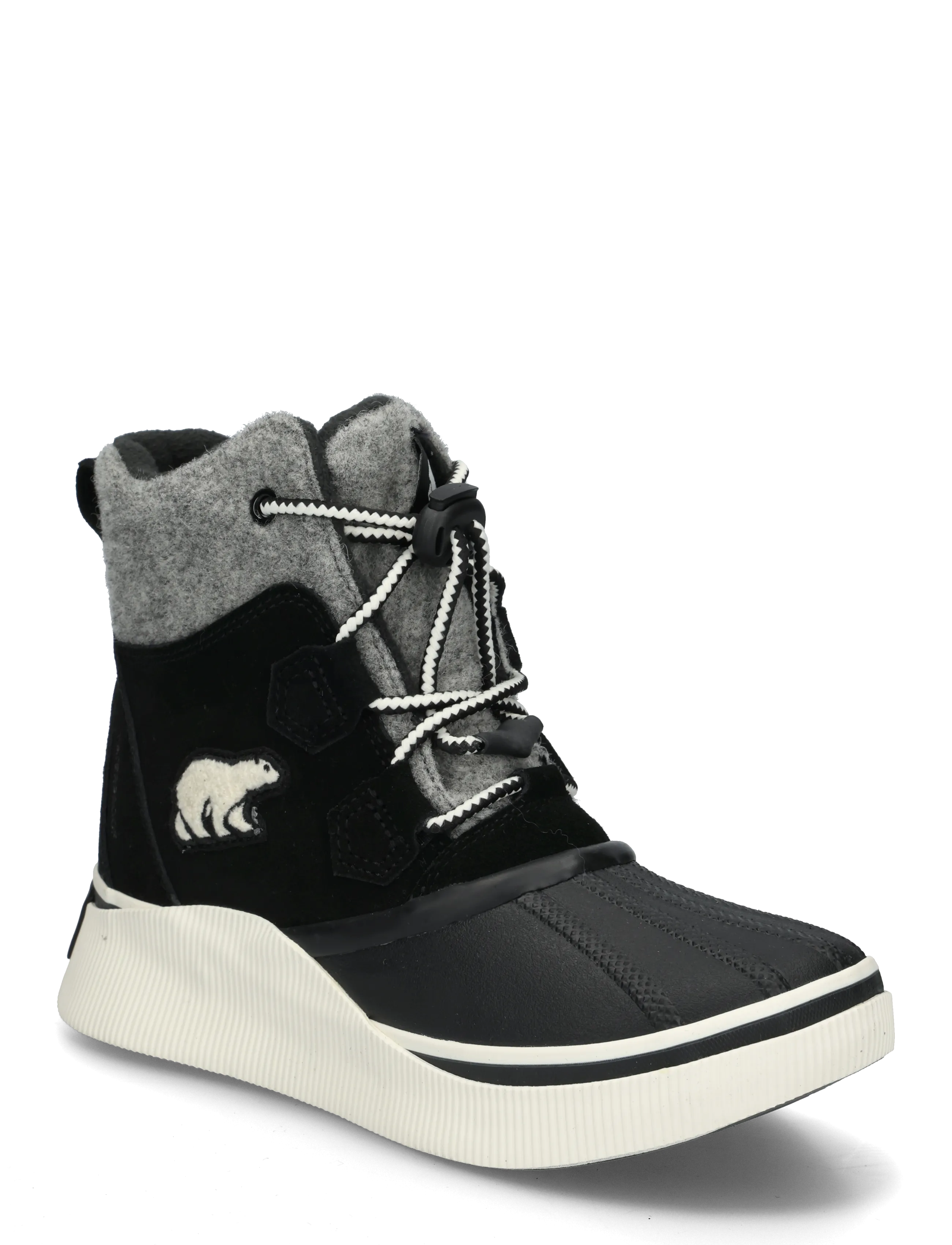 Sorel BIG KIDS OUT N ABOUT IV CHILLZ WP - Vis alt - BLACK, CHALK / black