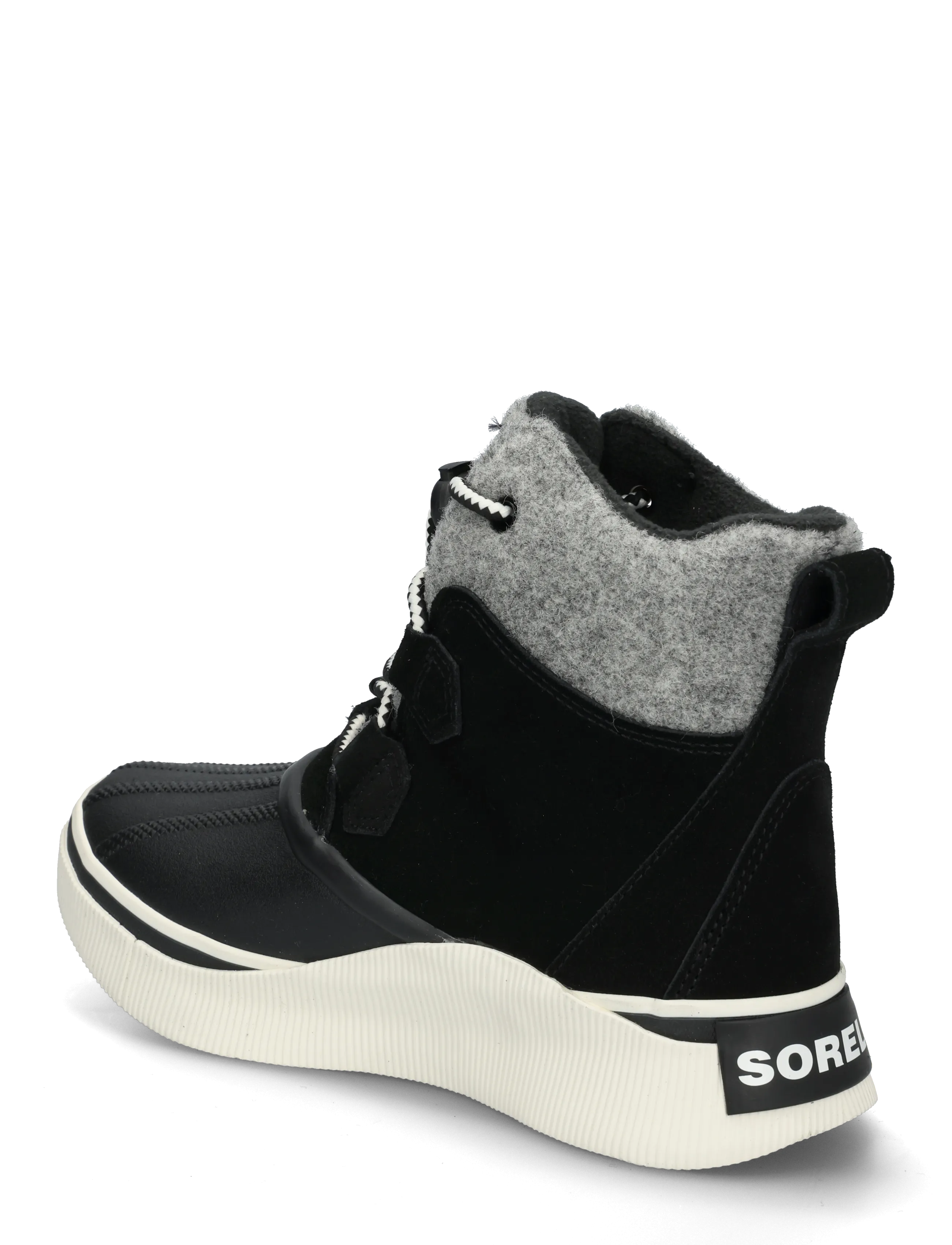 Sorel - BIG KIDS OUT N ABOUT IV CHILLZ WP - vandresko - black, chalk - 1