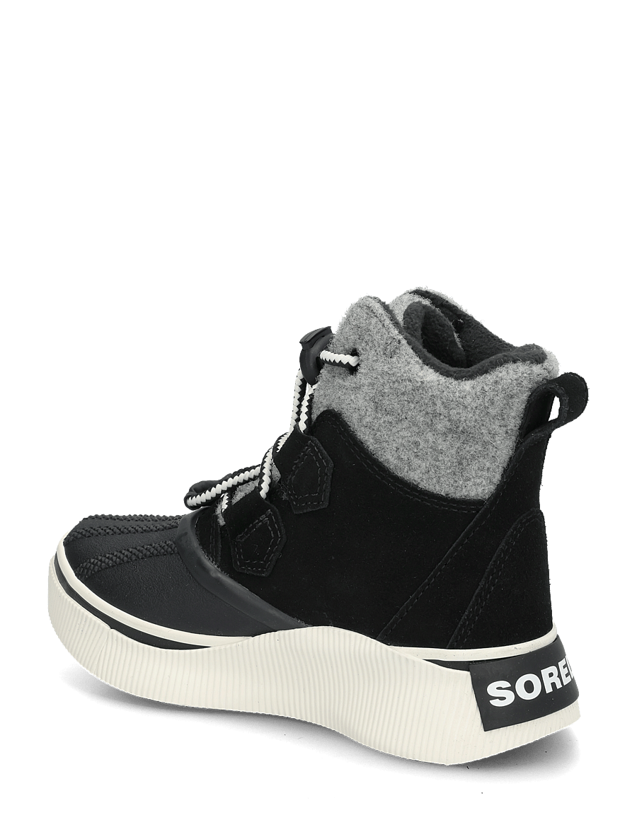 Sorel - LITTLE KIDS OUT N ABOUT IV CHILLZ WP - wanderschuhe - black, chalk - 1