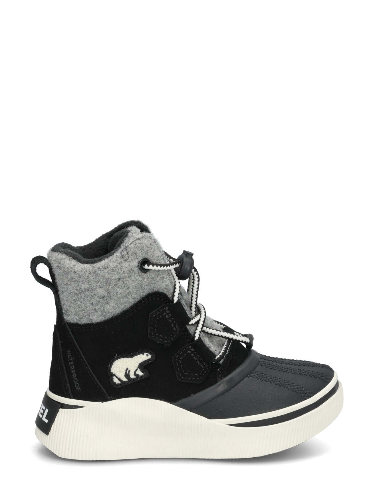 Sorel - LITTLE KIDS OUT N ABOUT IV CHILLZ WP - wanderschuhe - black, chalk - 2
