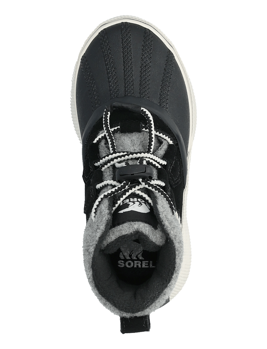 Sorel - LITTLE KIDS OUT N ABOUT IV CHILLZ WP - wanderschuhe - black, chalk - 3