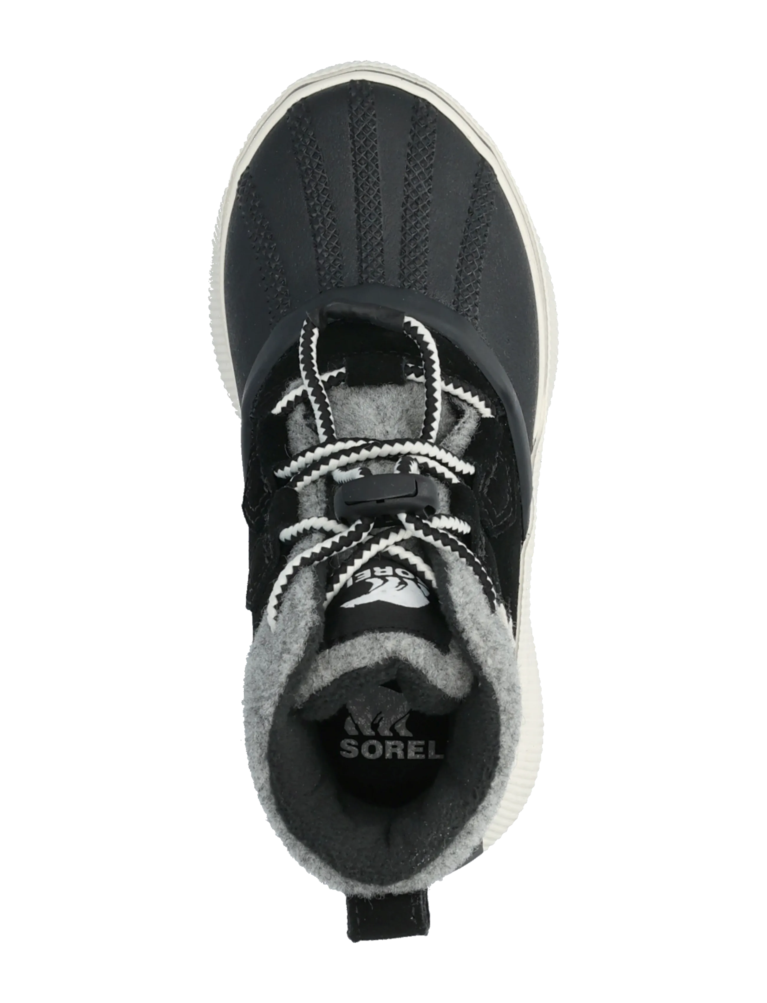 Sorel - LITTLE KIDS OUT N ABOUT IV CHILLZ WP - vandresko - black, chalk - 3