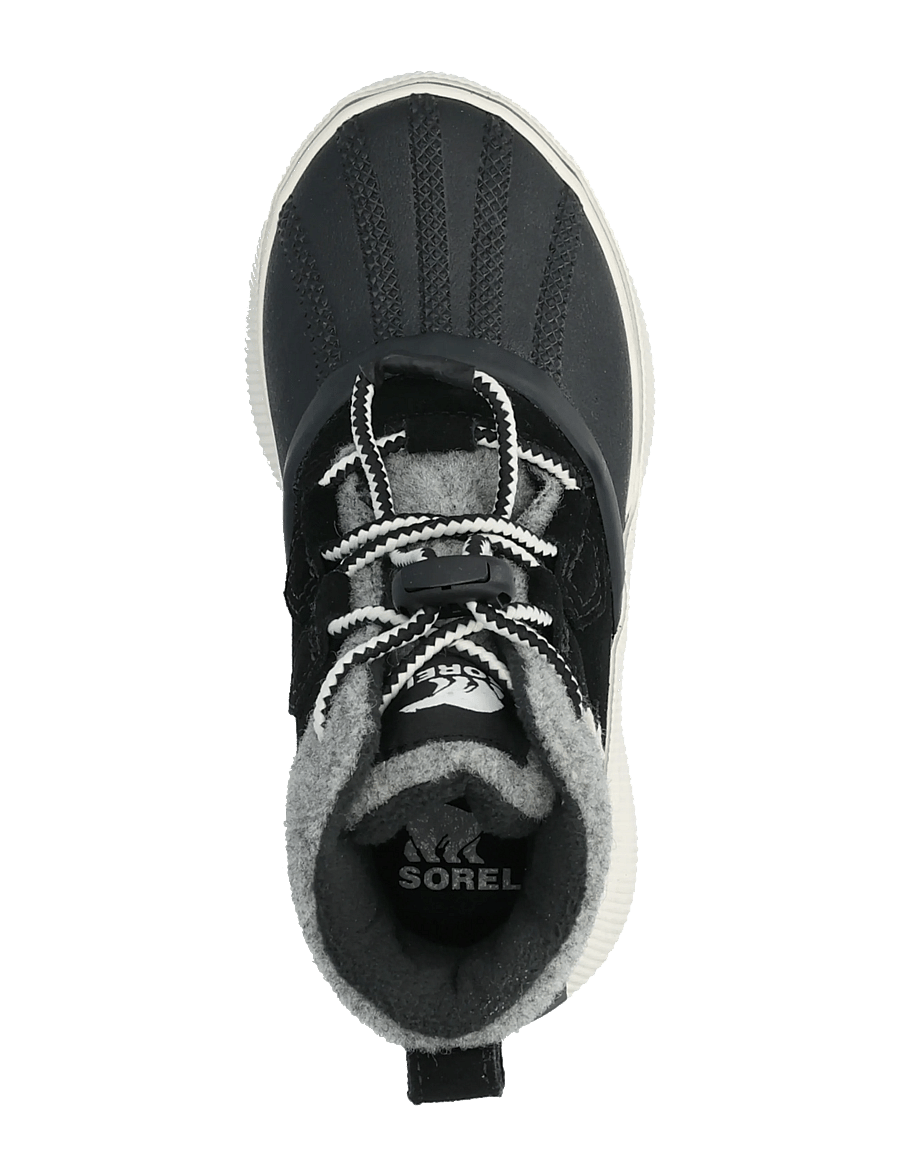 Sorel - LITTLE KIDS OUT N ABOUT IV CHILLZ WP - vandresko - black, chalk - 3