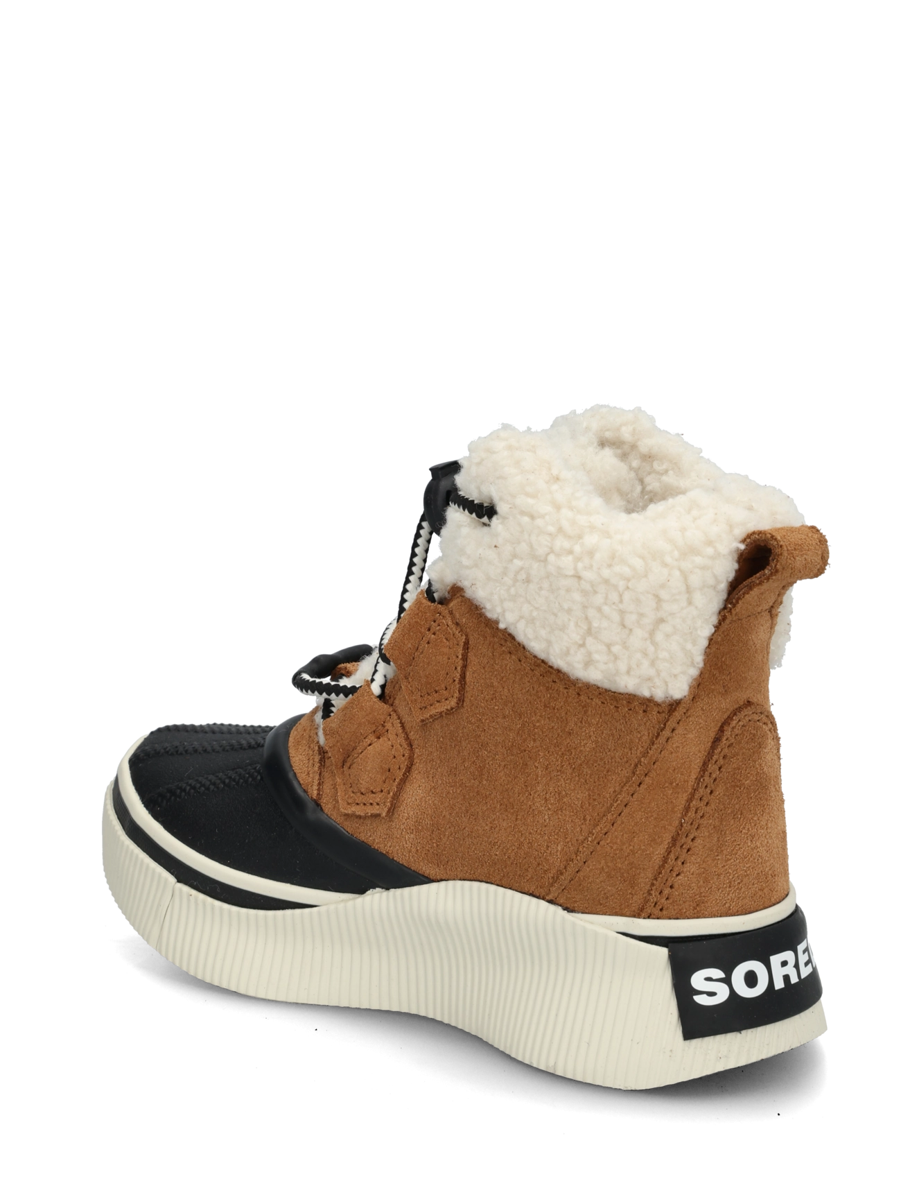 Sorel - LITTLE KIDS OUT N ABOUT IV CHILLZ WP - taffy leather, black - 1