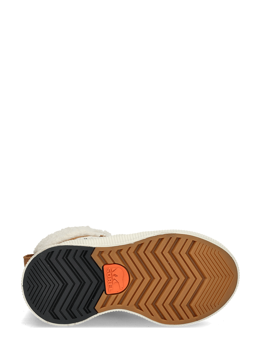 Sorel - LITTLE KIDS OUT N ABOUT IV CHILLZ WP - vandringsskor - taffy leather, black - 4