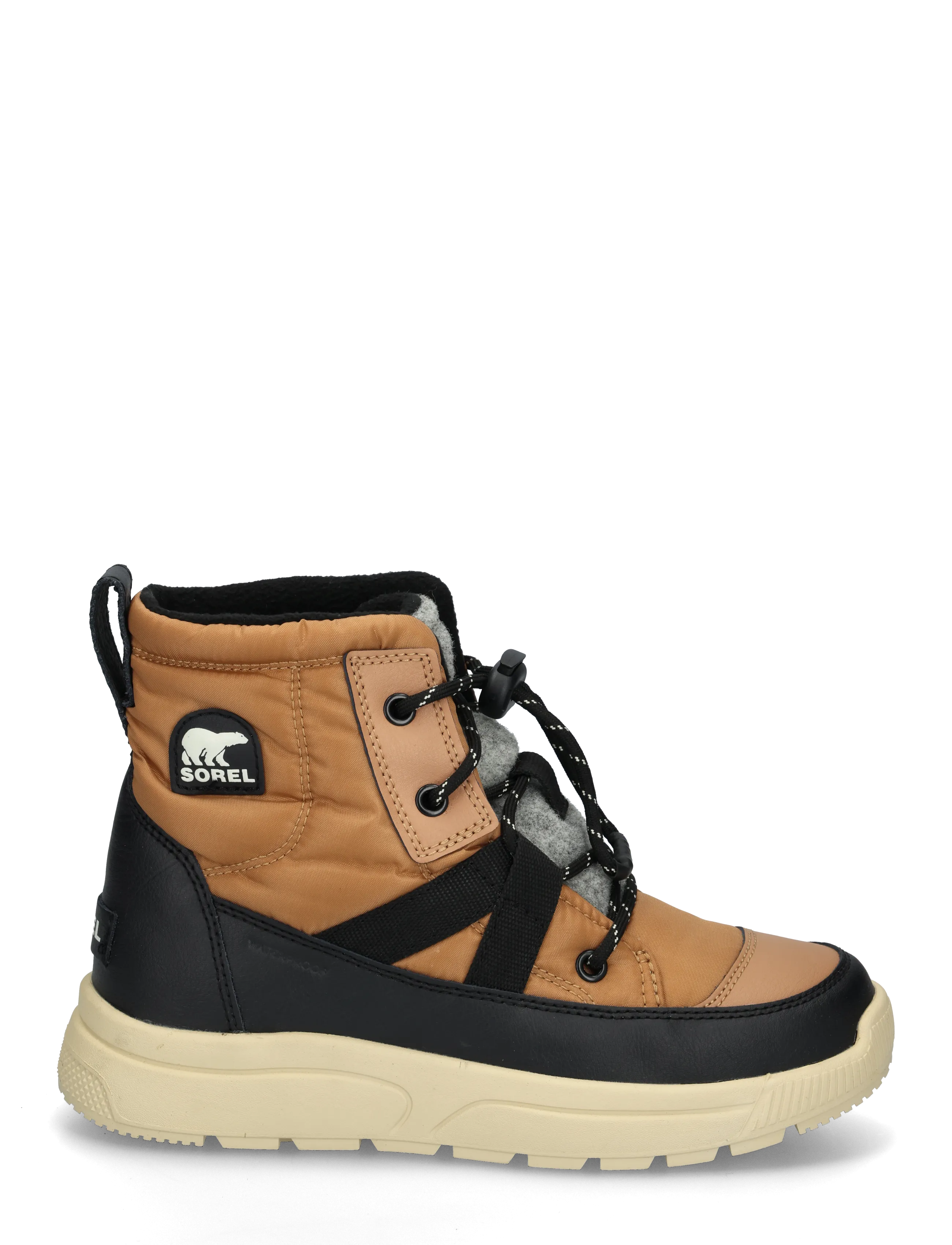 Sorel - BIG KIDS WHITNEY III MID WP - wanderschuhe - tawny buff, bleached ceramic - 2