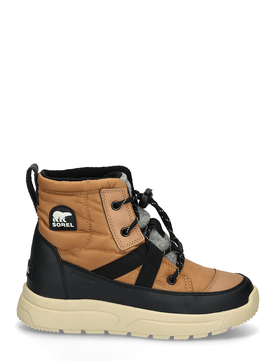 Sorel - BIG KIDS WHITNEY III MID WP - wanderschuhe - tawny buff, bleached ceramic - 2