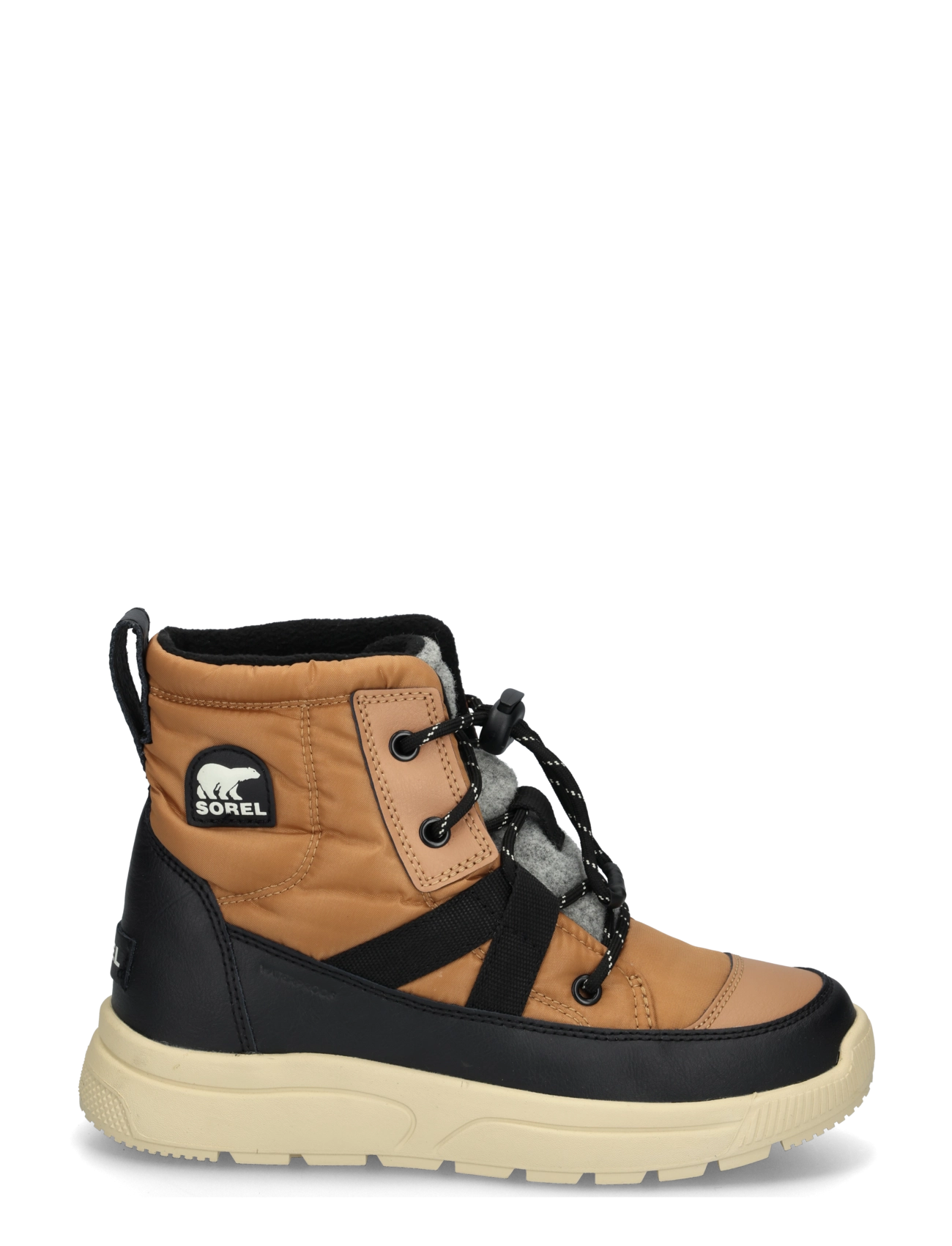 Sorel - BIG KIDS WHITNEY III MID WP - vandringsskor - tawny buff, bleached ceramic - 2