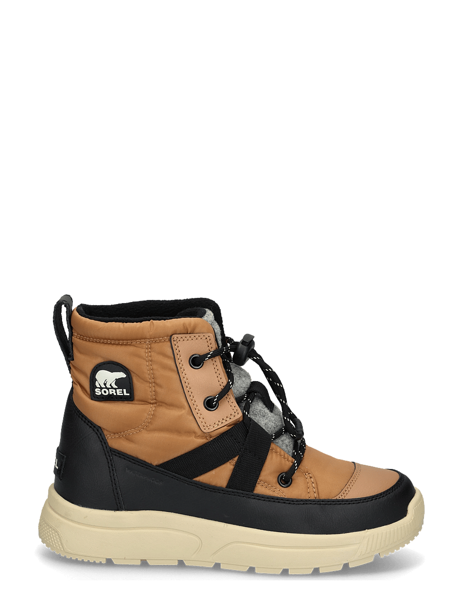 Sorel - BIG KIDS WHITNEY III MID WP - vandringsskor - tawny buff, bleached ceramic - 2