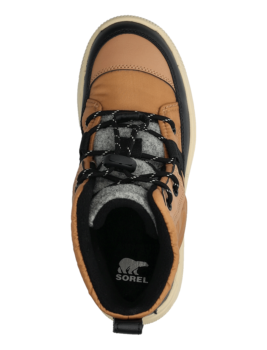 Sorel - BIG KIDS WHITNEY III MID WP - vandringsskor - tawny buff, bleached ceramic - 3