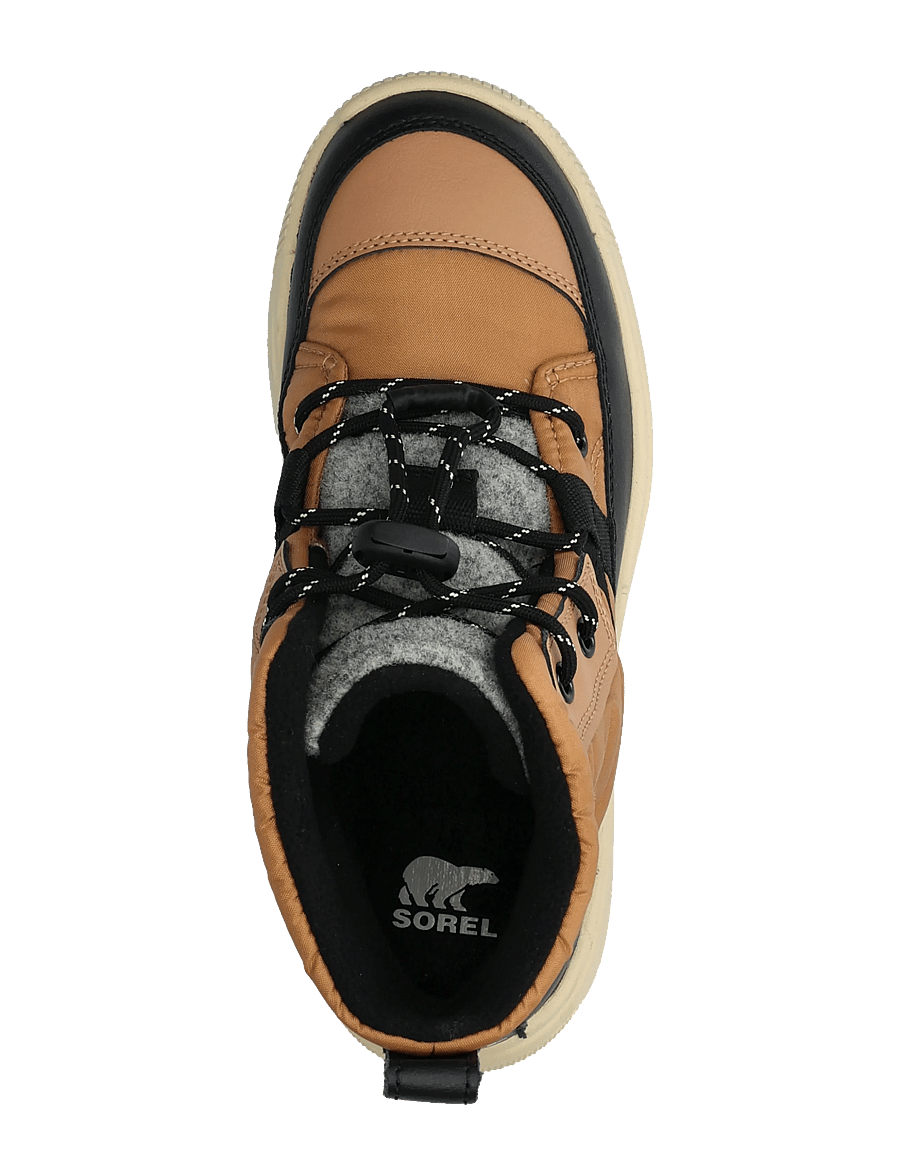 Sorel - BIG KIDS WHITNEY III MID WP - wanderschuhe - tawny buff, bleached ceramic - 3