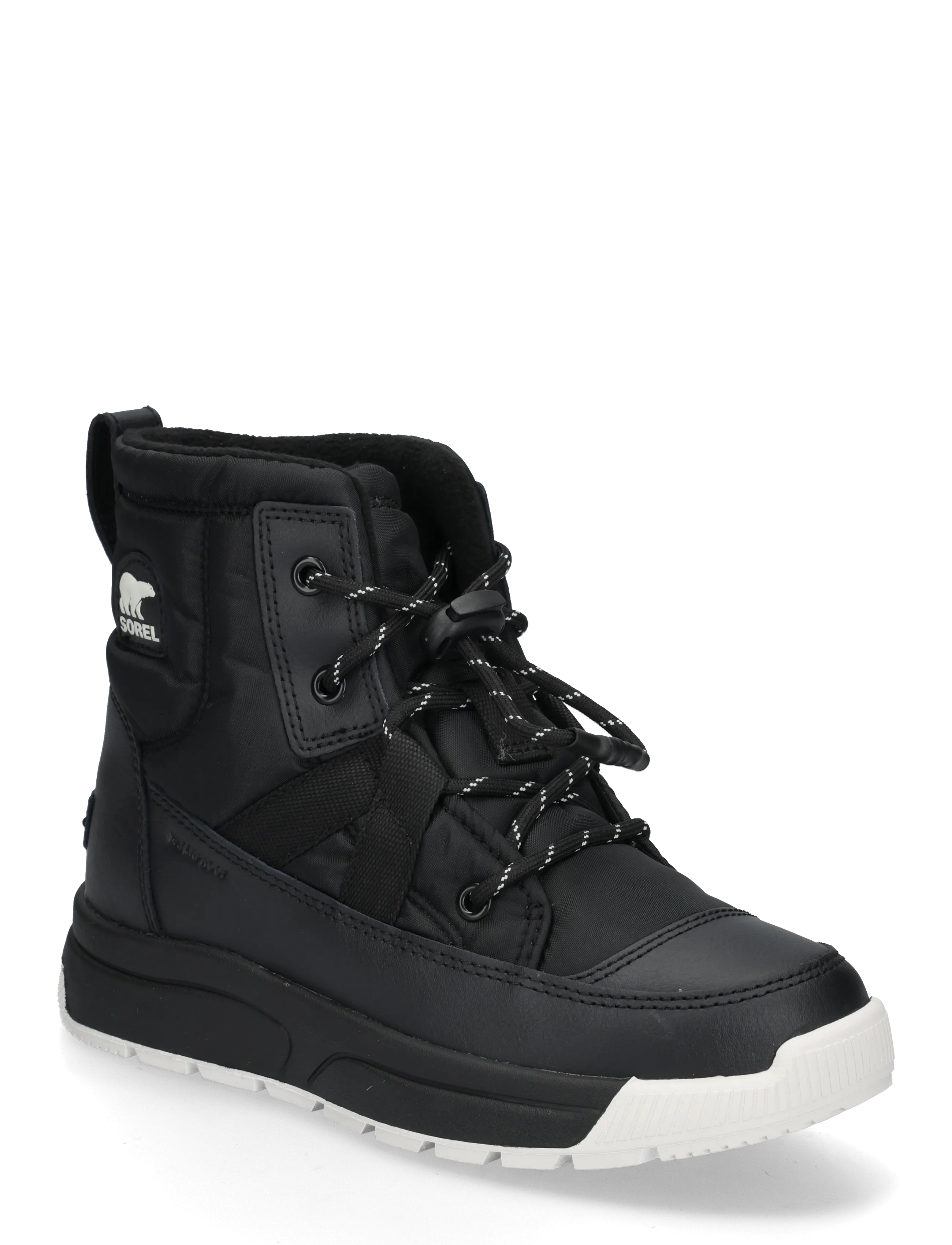 Sorel BIG KIDS WHITNEY III MID WP - Vis alt - BLACK, BLACK / black