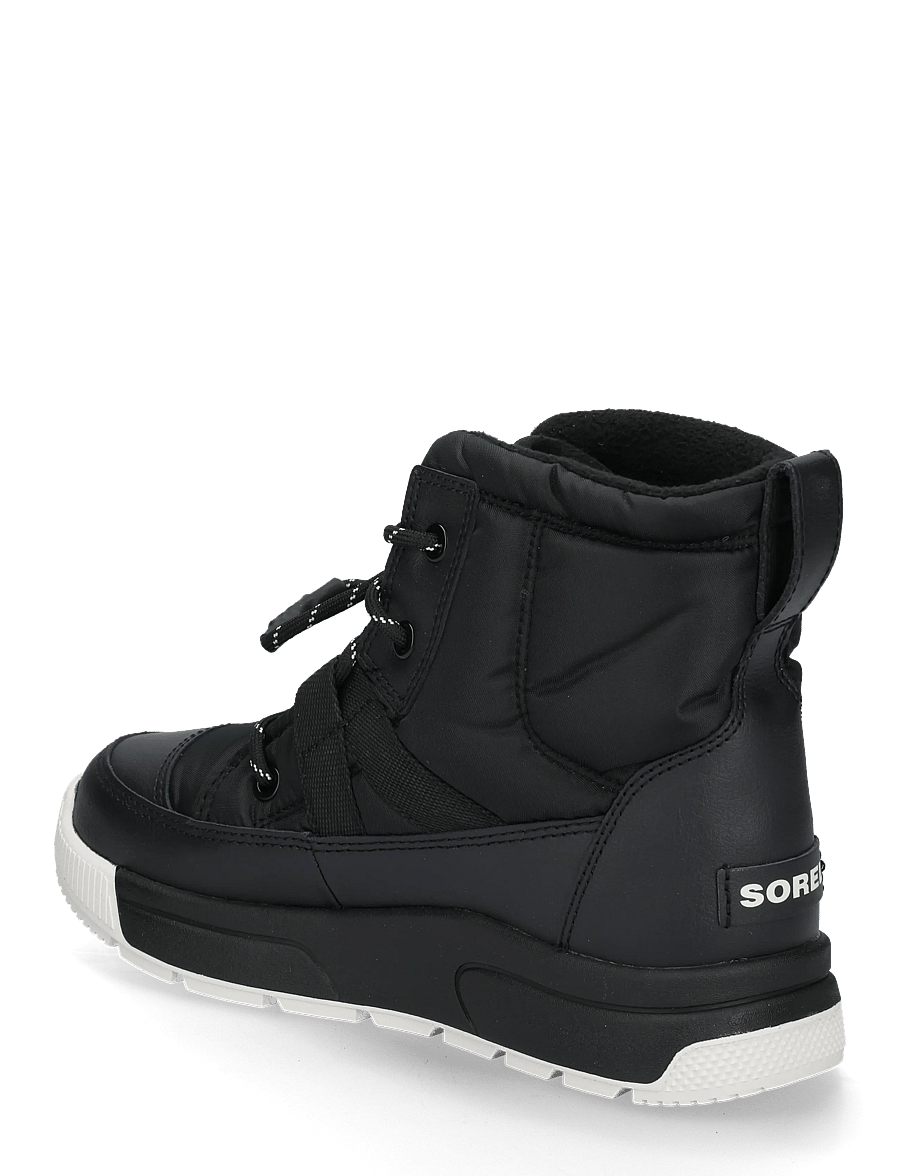Sorel - BIG KIDS WHITNEY III MID WP - vandresko - black, black - 1
