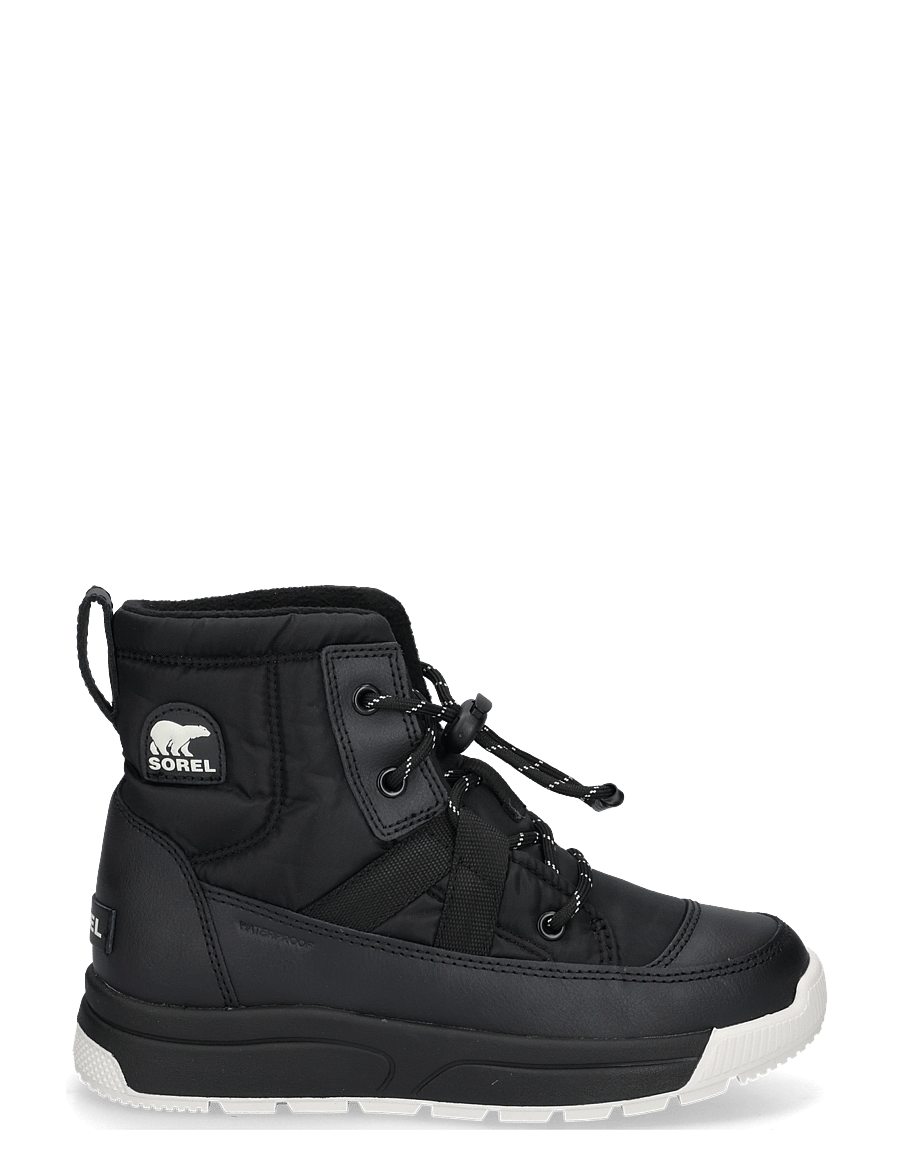 Sorel - BIG KIDS WHITNEY III MID WP - wanderschuhe - black, black - 2