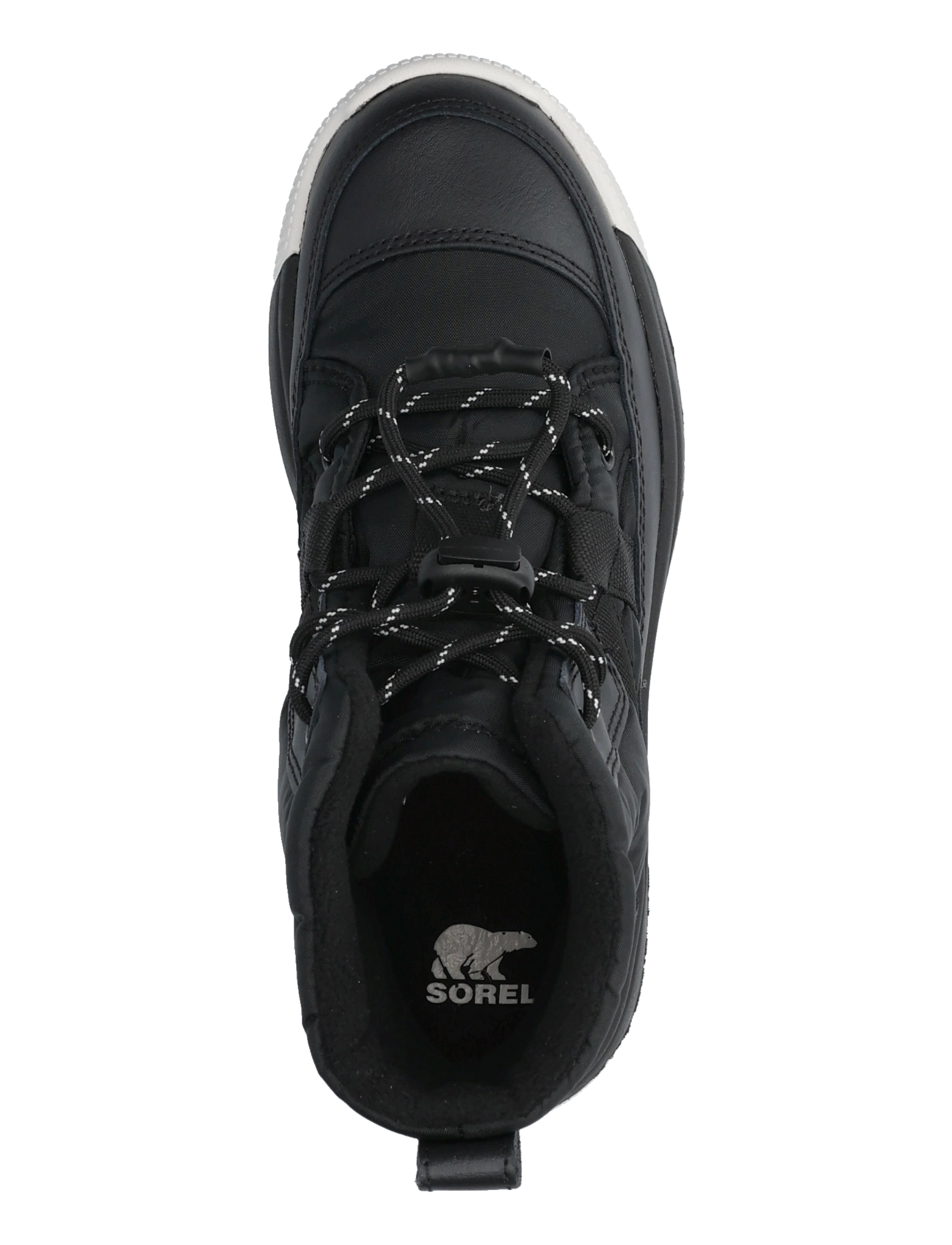 Sorel - BIG KIDS WHITNEY III MID WP - wanderschuhe - black, black - 3