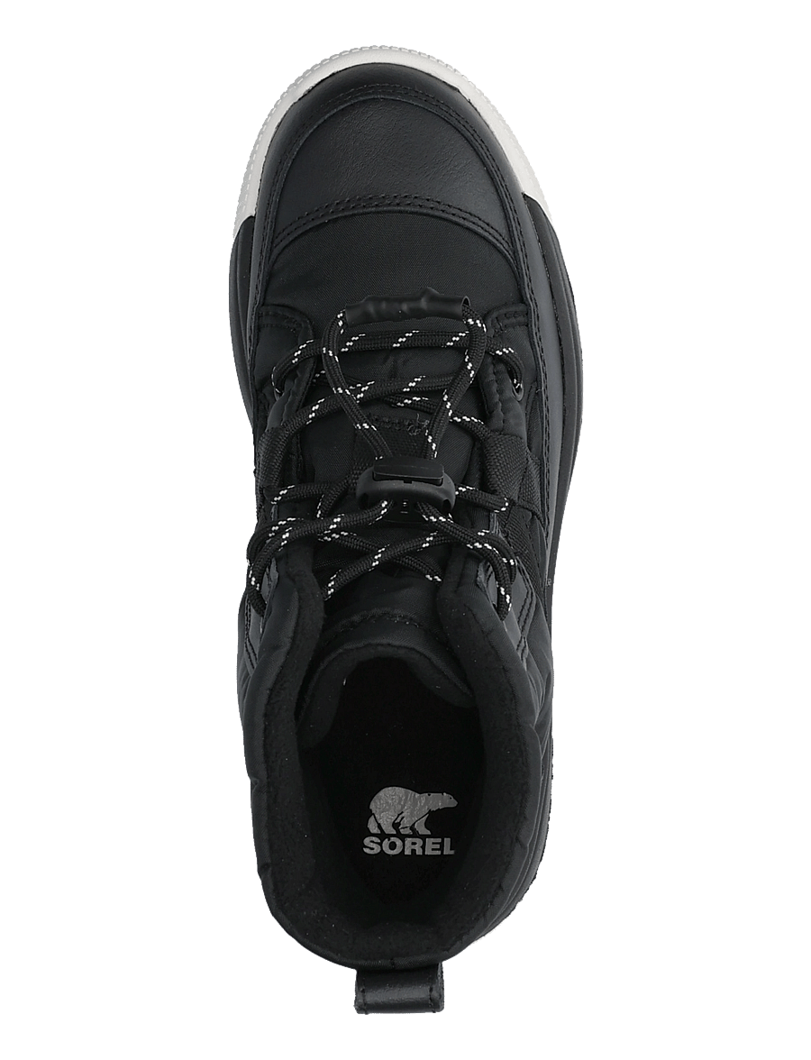 Sorel - BIG KIDS WHITNEY III MID WP - wanderschuhe - black, black - 3
