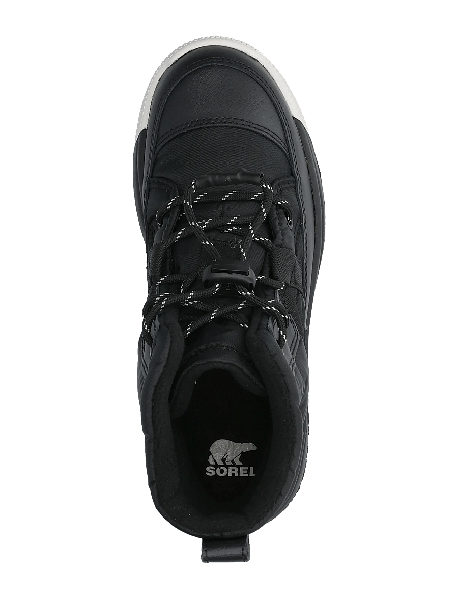 Sorel - BIG KIDS WHITNEY III MID WP - vandresko - black, black - 3