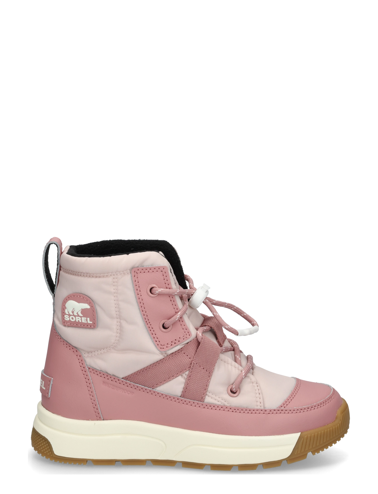 Sorel - BIG KIDS WHITNEY III MID WP - wanderschuhe - pink salt, eraser pink - 2
