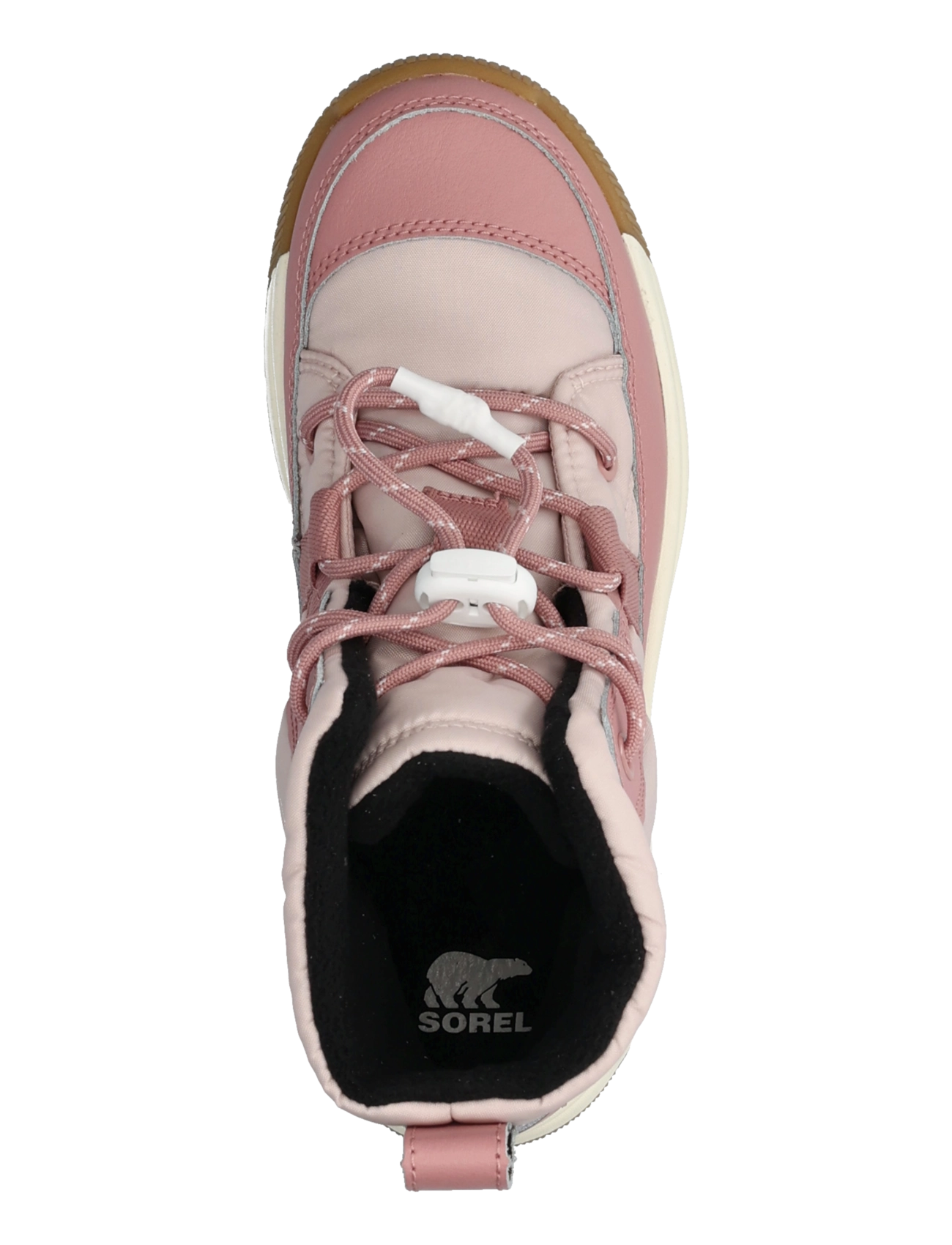 Sorel - BIG KIDS WHITNEY III MID WP - wanderschuhe - pink salt, eraser pink - 3