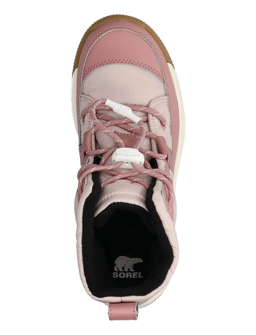 Sorel - BIG KIDS WHITNEY III MID WP - wanderschuhe - pink salt, eraser pink - 3