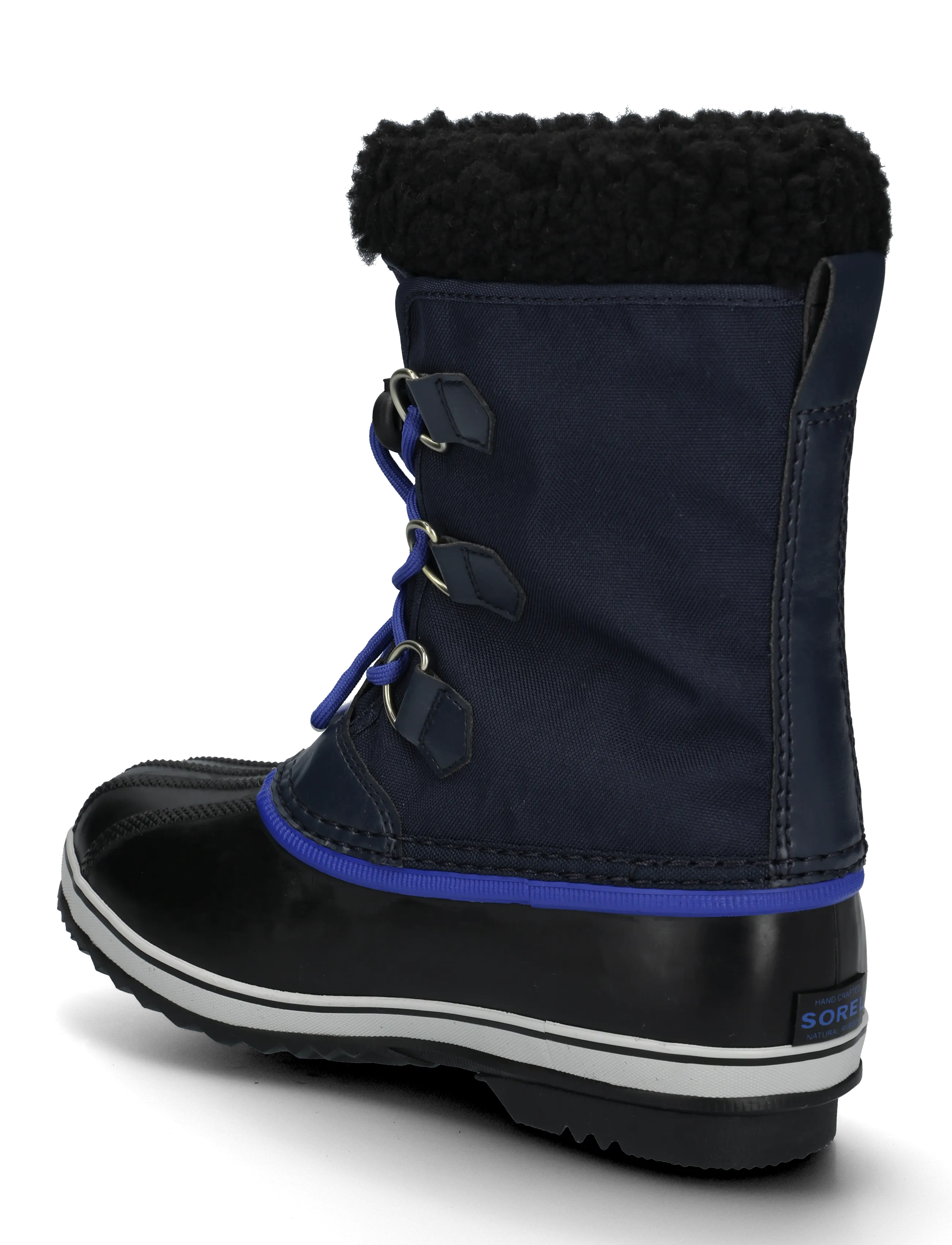 Sorel - BIG KIDS YOOT PAC NYLON WP - matka- ja kõndimisjalatsid - collegiate navy, super blue - 1