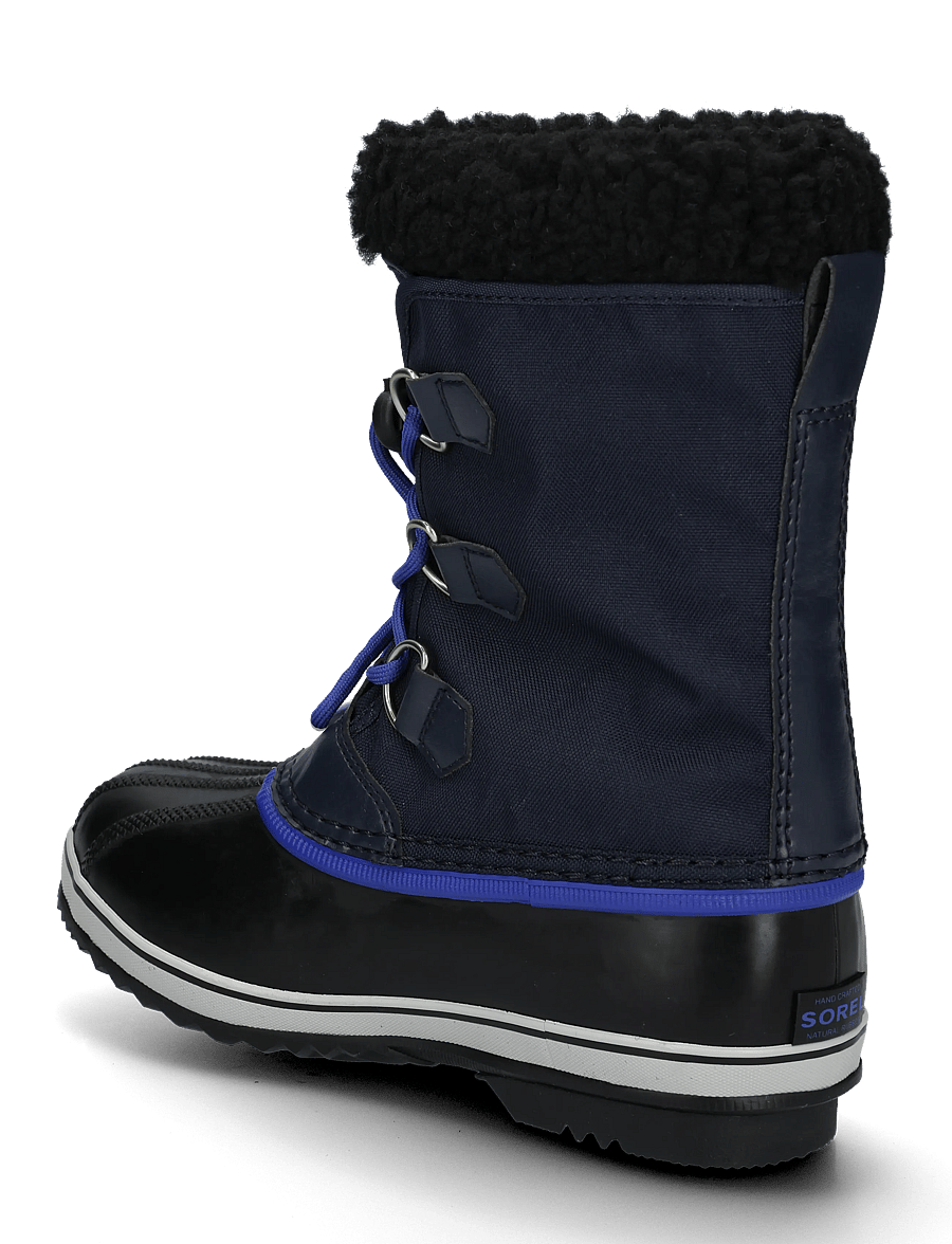Sorel - BIG KIDS YOOT PAC NYLON WP - matka- ja kõndimisjalatsid - collegiate navy, super blue - 1