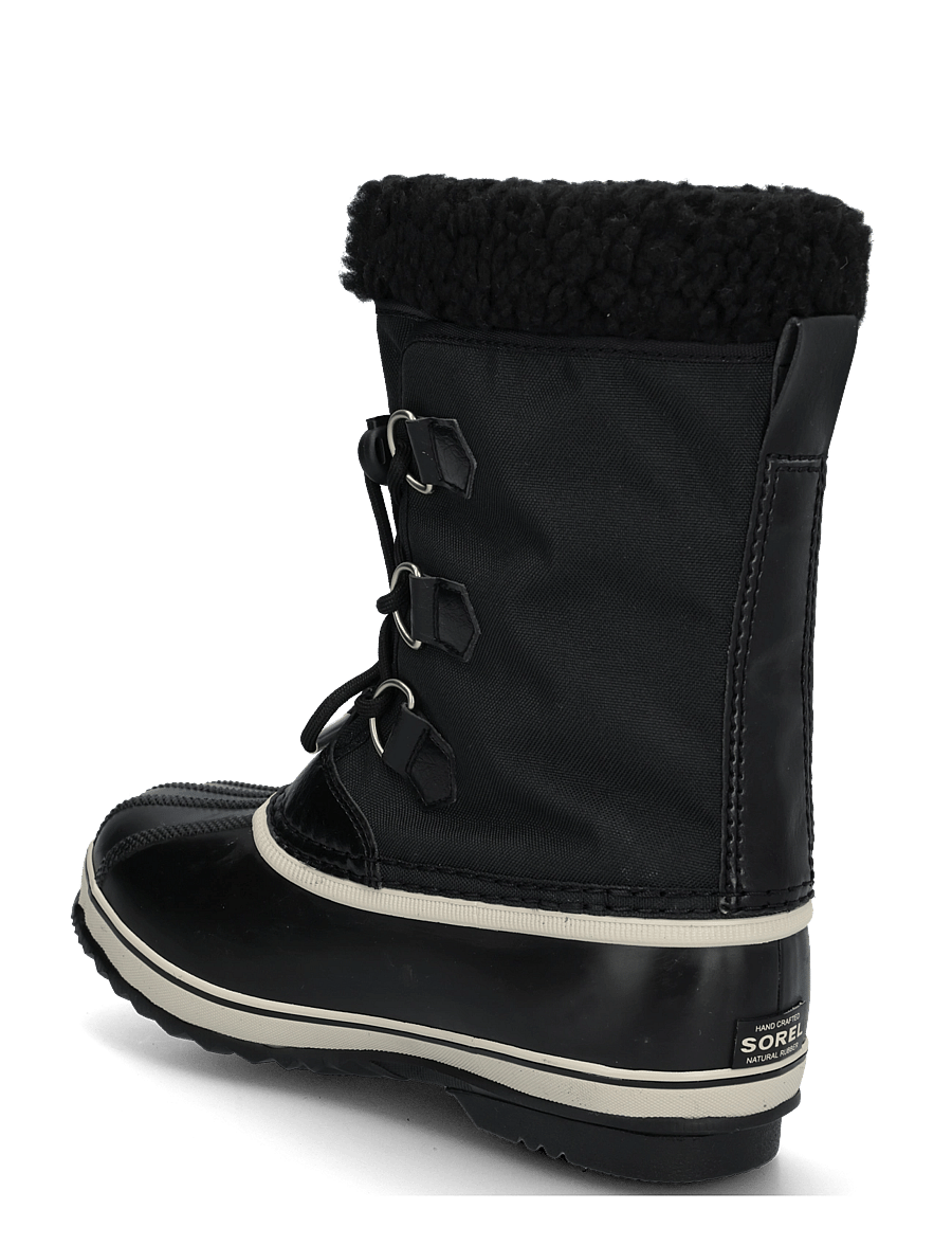 Sorel - BIG KIDS YOOT PAC NYLON WP - vandringsskor - black, black - 1