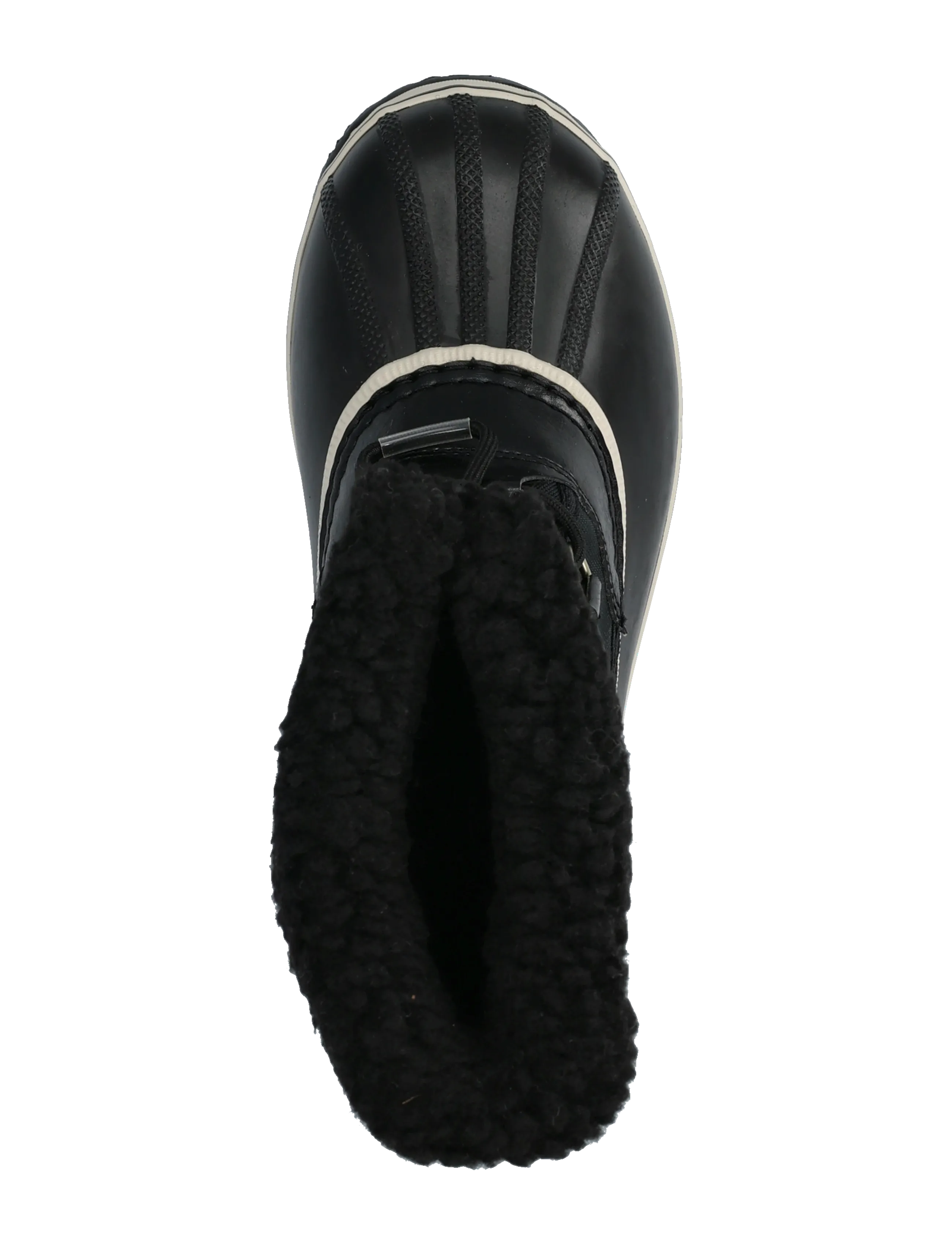 Sorel - BIG KIDS YOOT PAC NYLON WP - matka- ja kõndimisjalatsid - black, black - 3