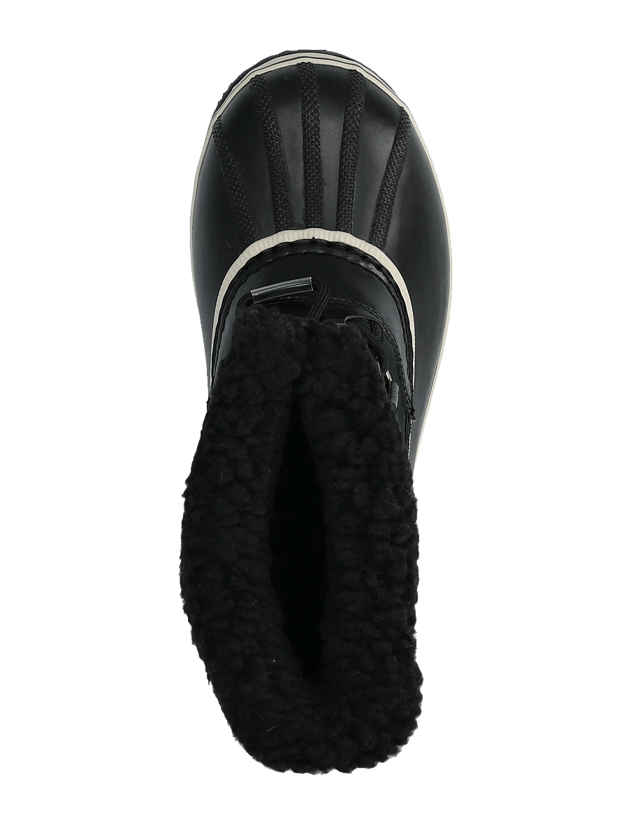 Sorel - BIG KIDS YOOT PAC NYLON WP - matka- ja kõndimisjalatsid - black, black - 3