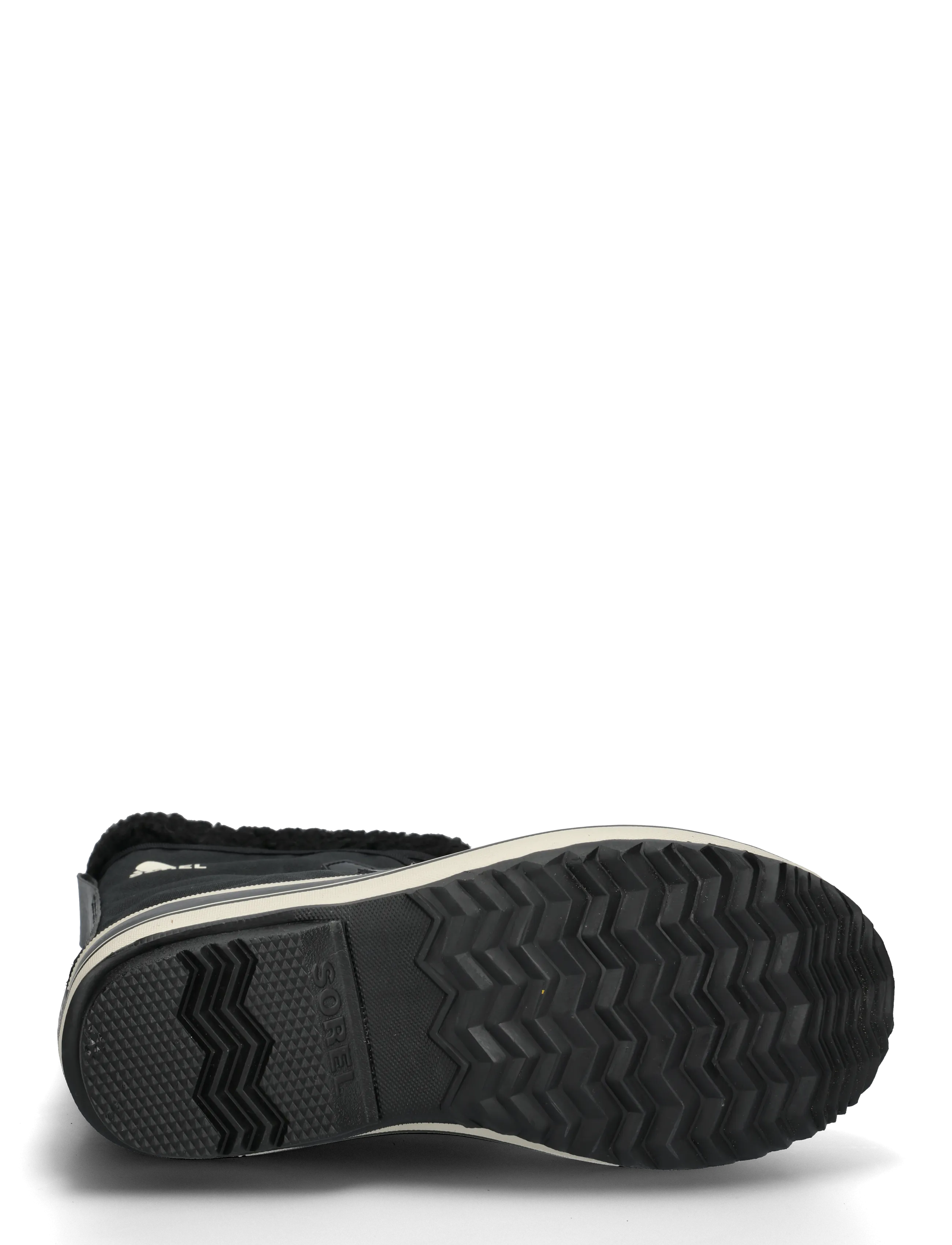 Sorel - BIG KIDS YOOT PAC NYLON WP - matka- ja kõndimisjalatsid - black, black - 4