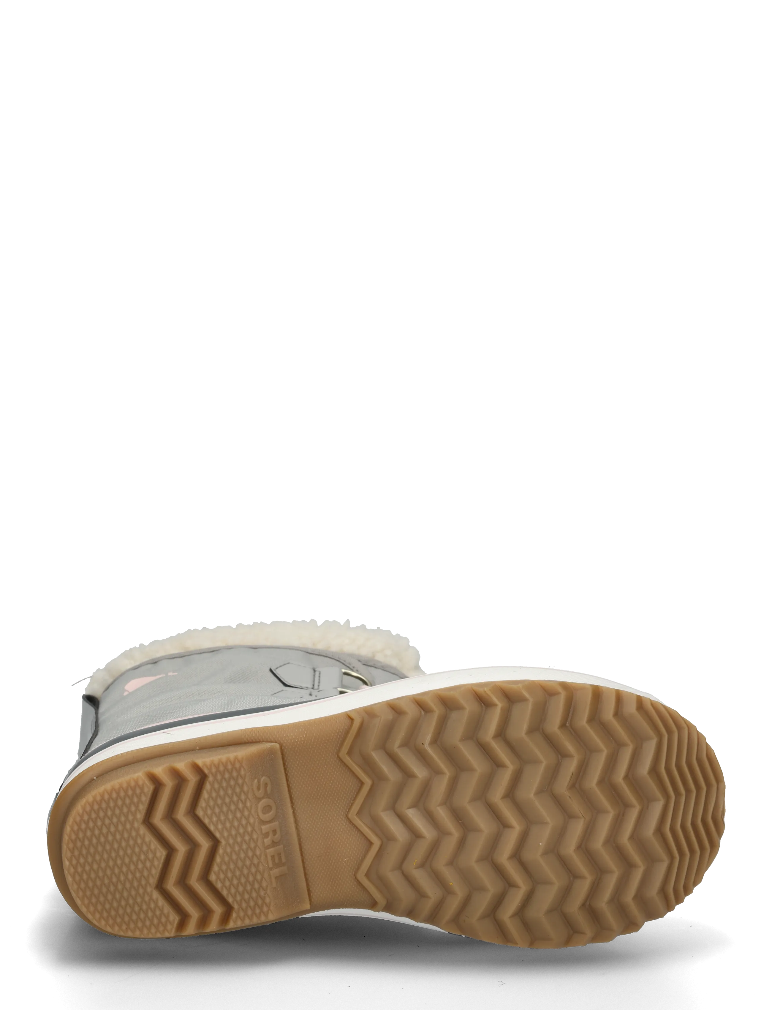 Sorel - BIG KIDS YOOT PAC NYLON WP - matka- ja kõndimisjalatsid - dove, gum 2 - 4