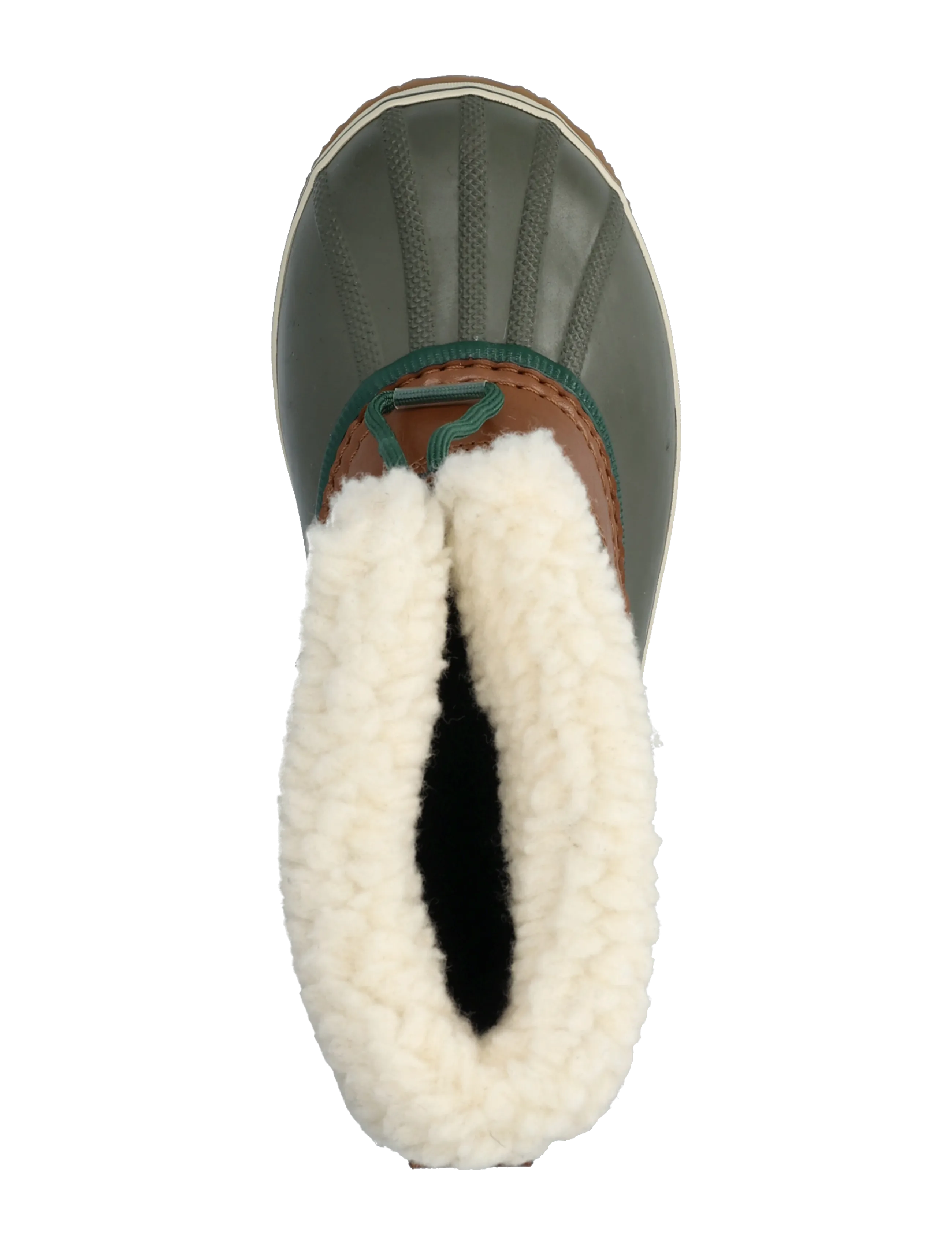 Sorel - BIG KIDS YOOT PAC NYLON WP - matka- ja kõndimisjalatsid - velvet tan, stone green - 3