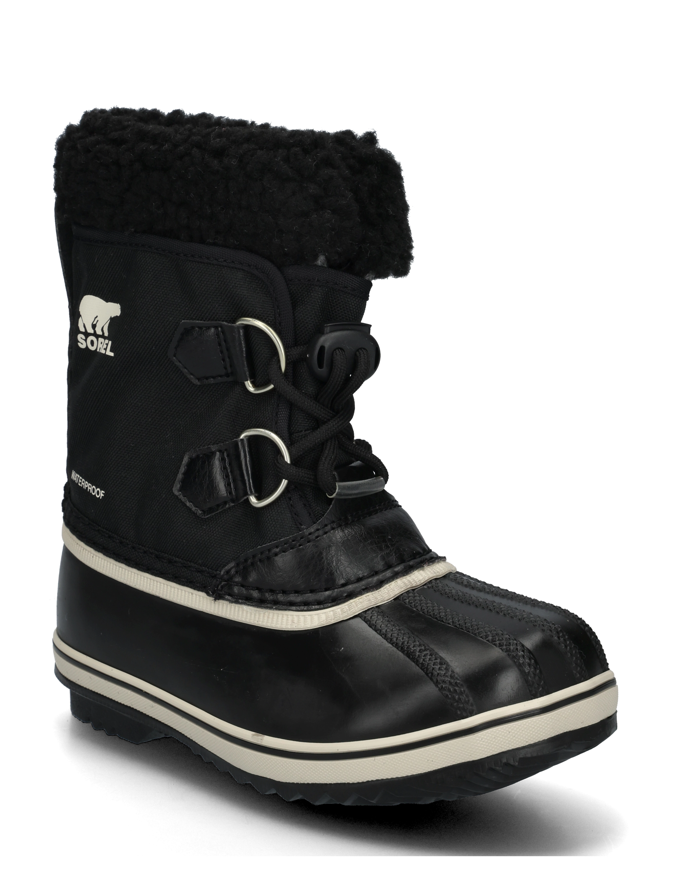 Sorel LITTLE KIDS YOOT PAC NYLON WP - Skor - BLACK, BLACK / black